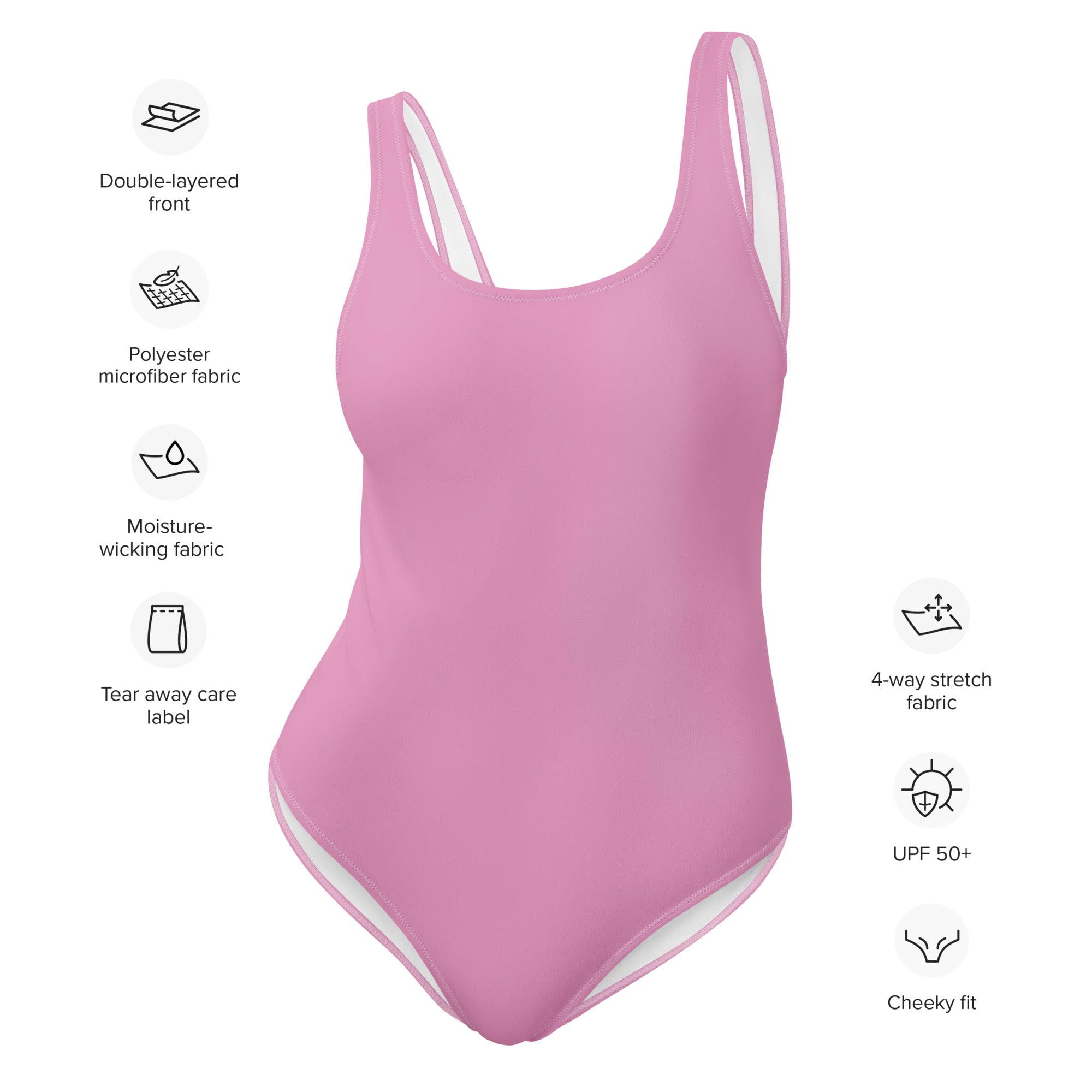 One Piece Swimsuit Pink