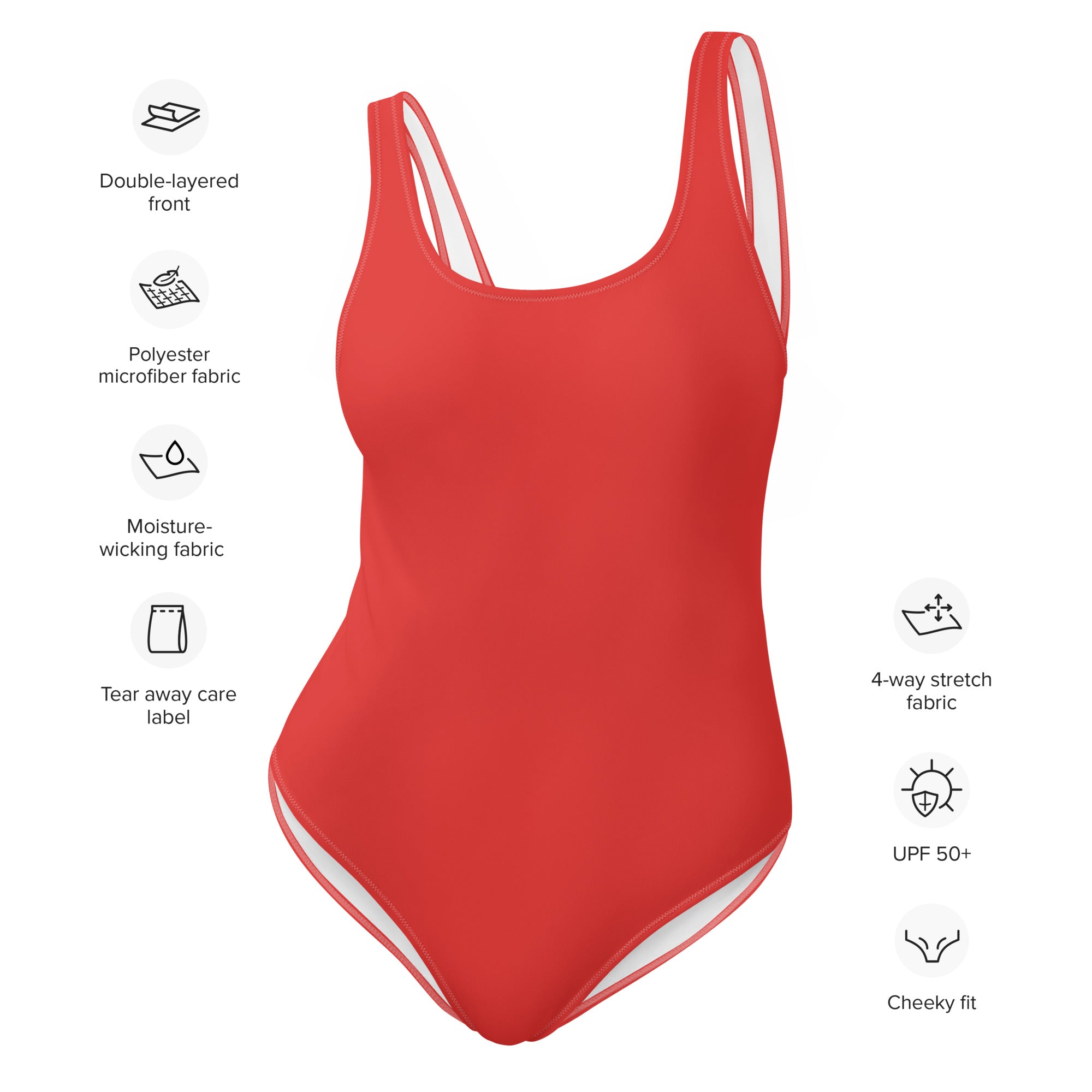 One Piece Swimsuit Scarlet