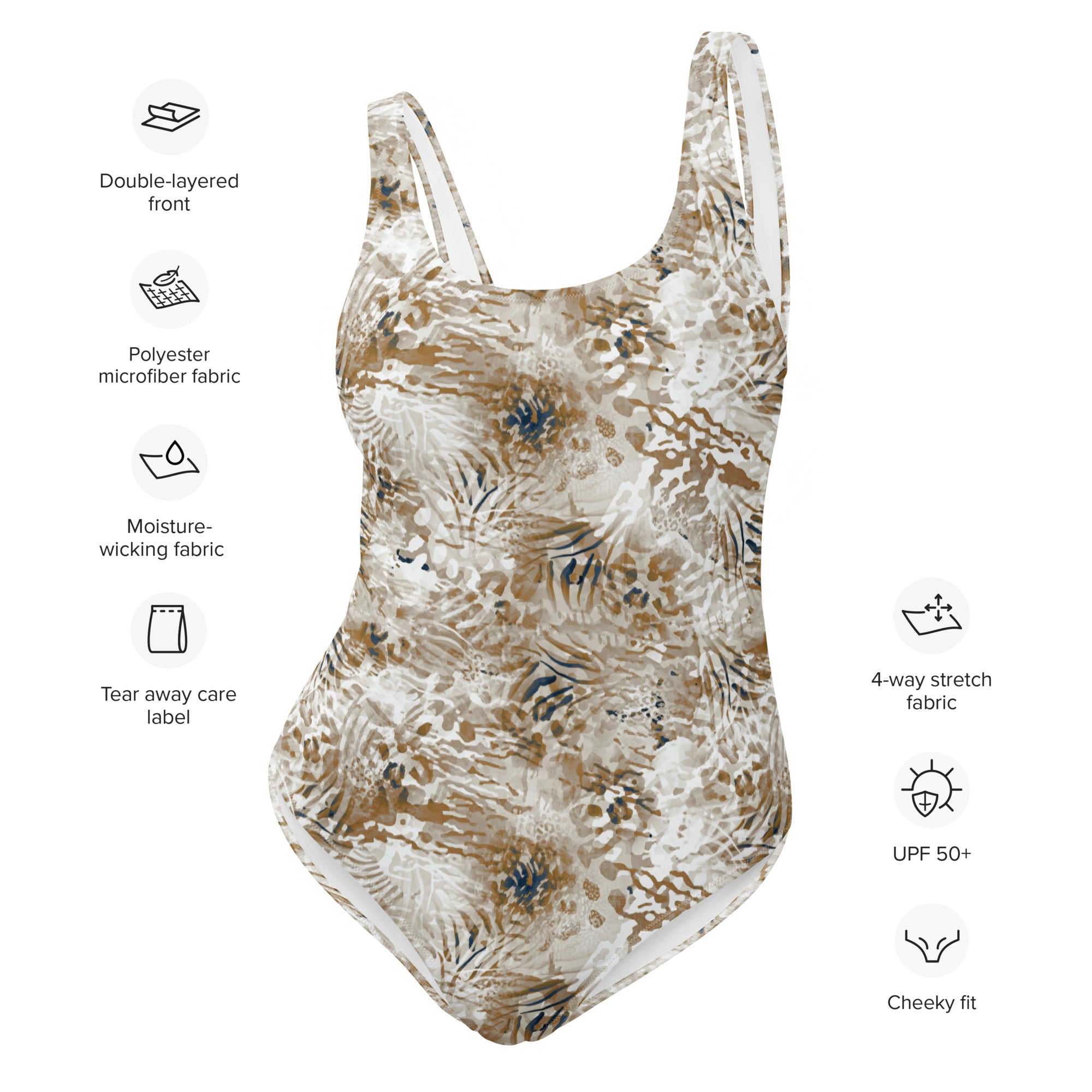 One Piece Swimsuit Wilderness Design I