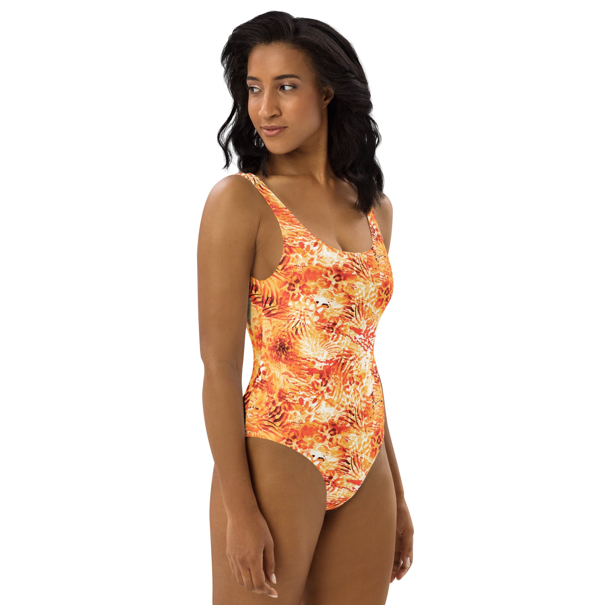 One Piece Swimsuit Wilderness Design IV