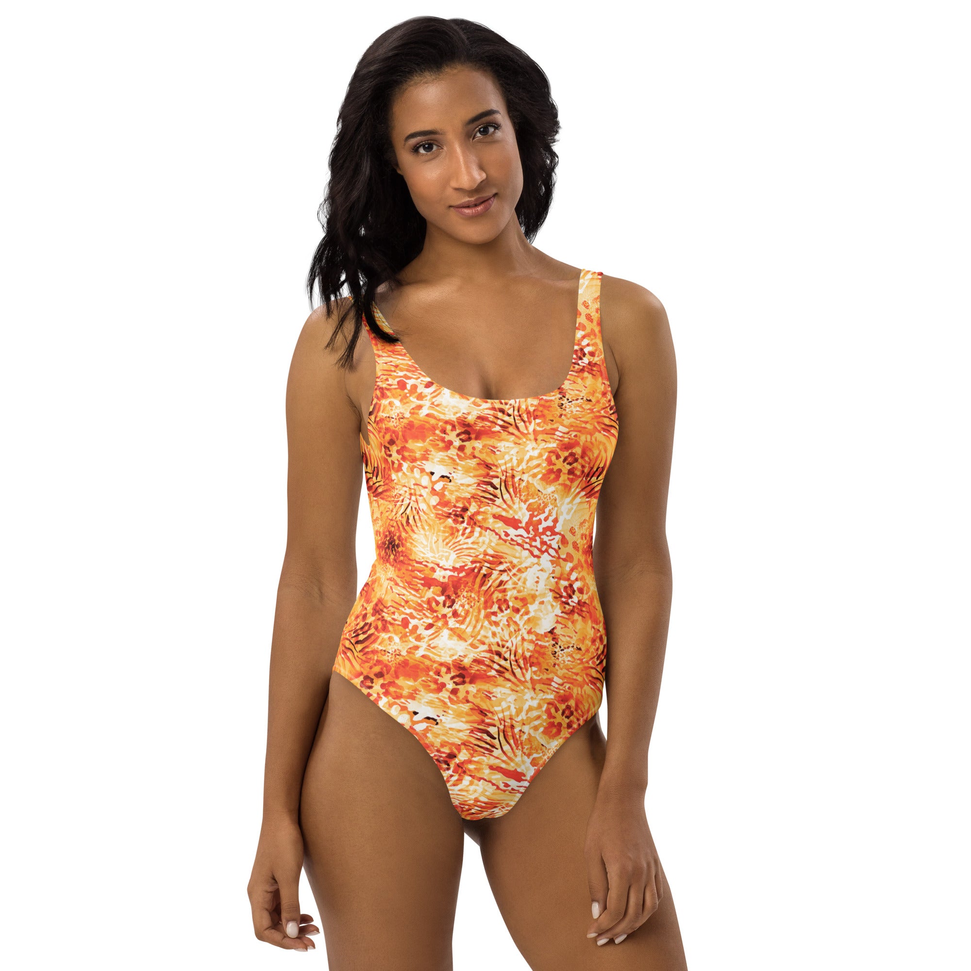 One Piece Swimsuit Wilderness Design IV