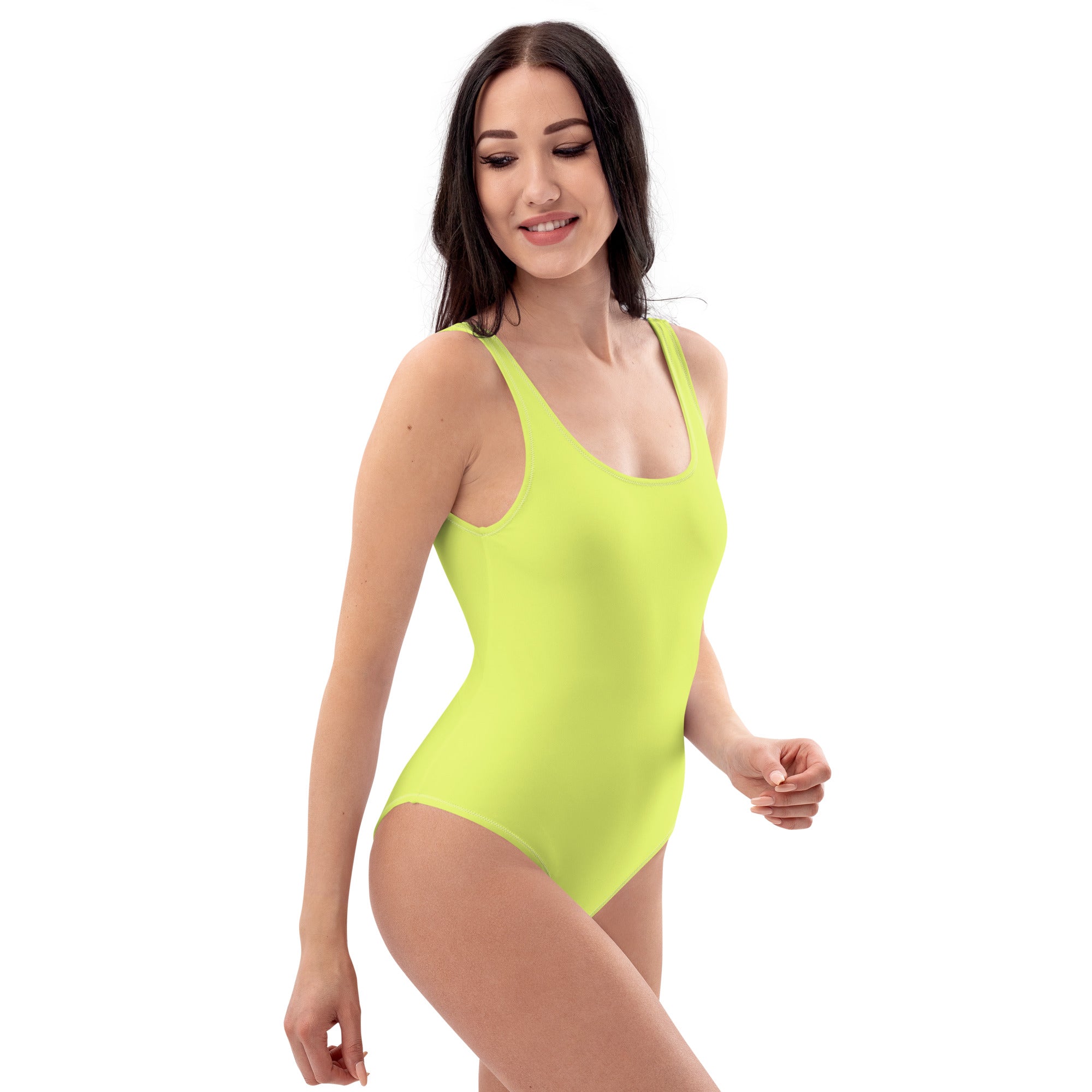 One Piece Swimsuit Yellow