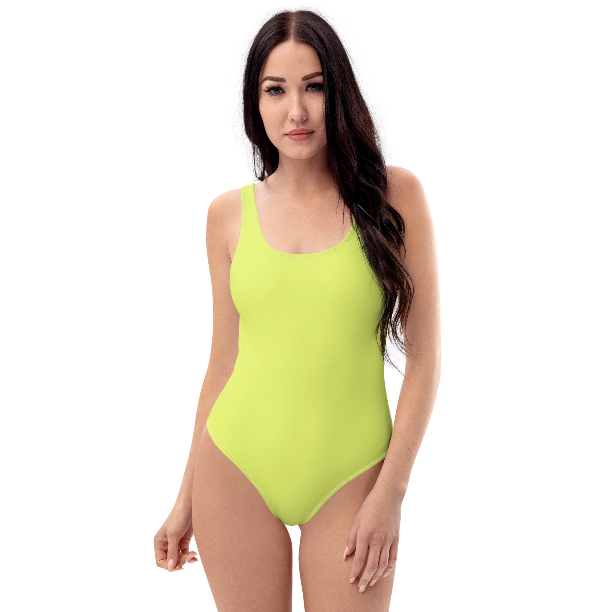 One Piece Swimsuit Yellow