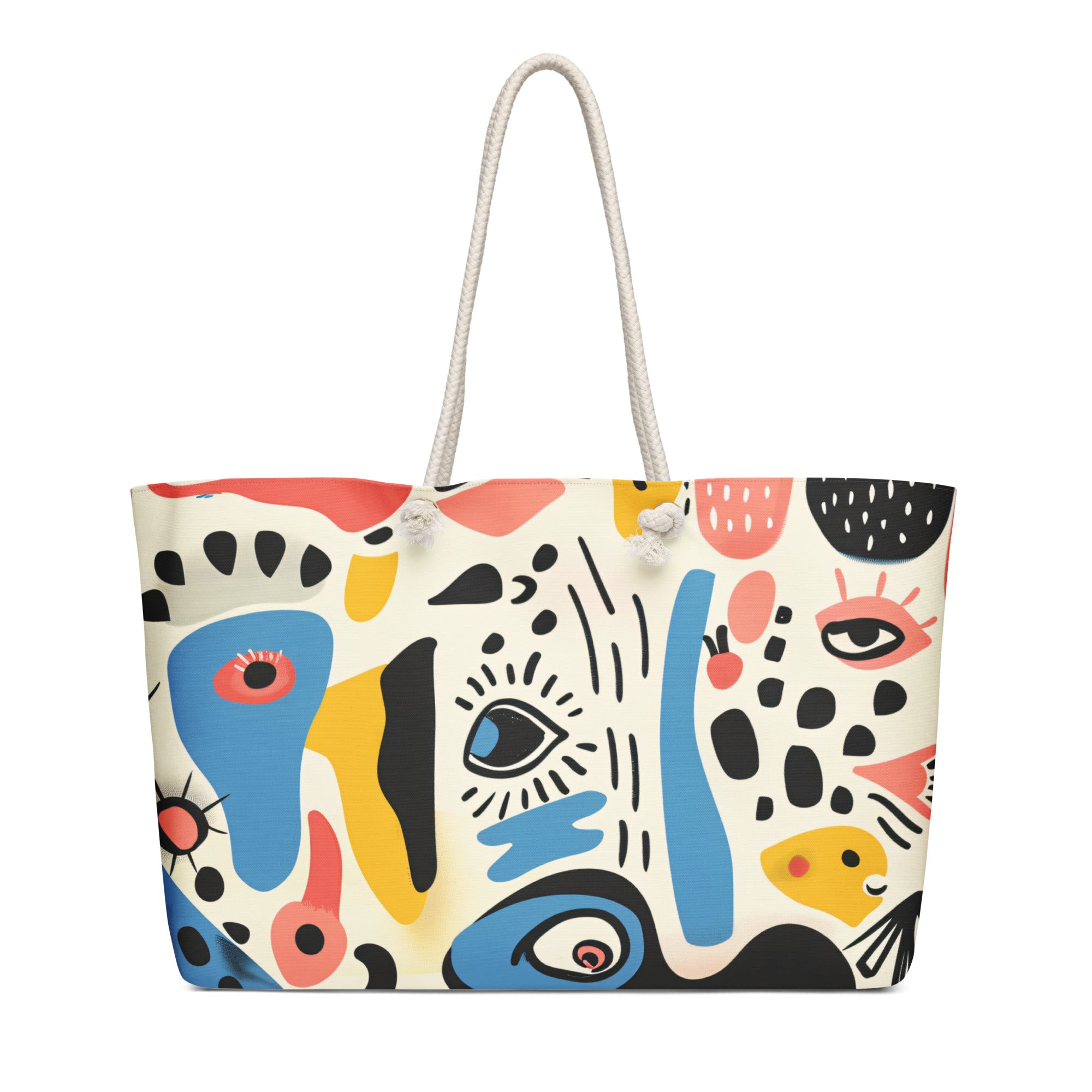 Oversized weekender bag Doodle art I