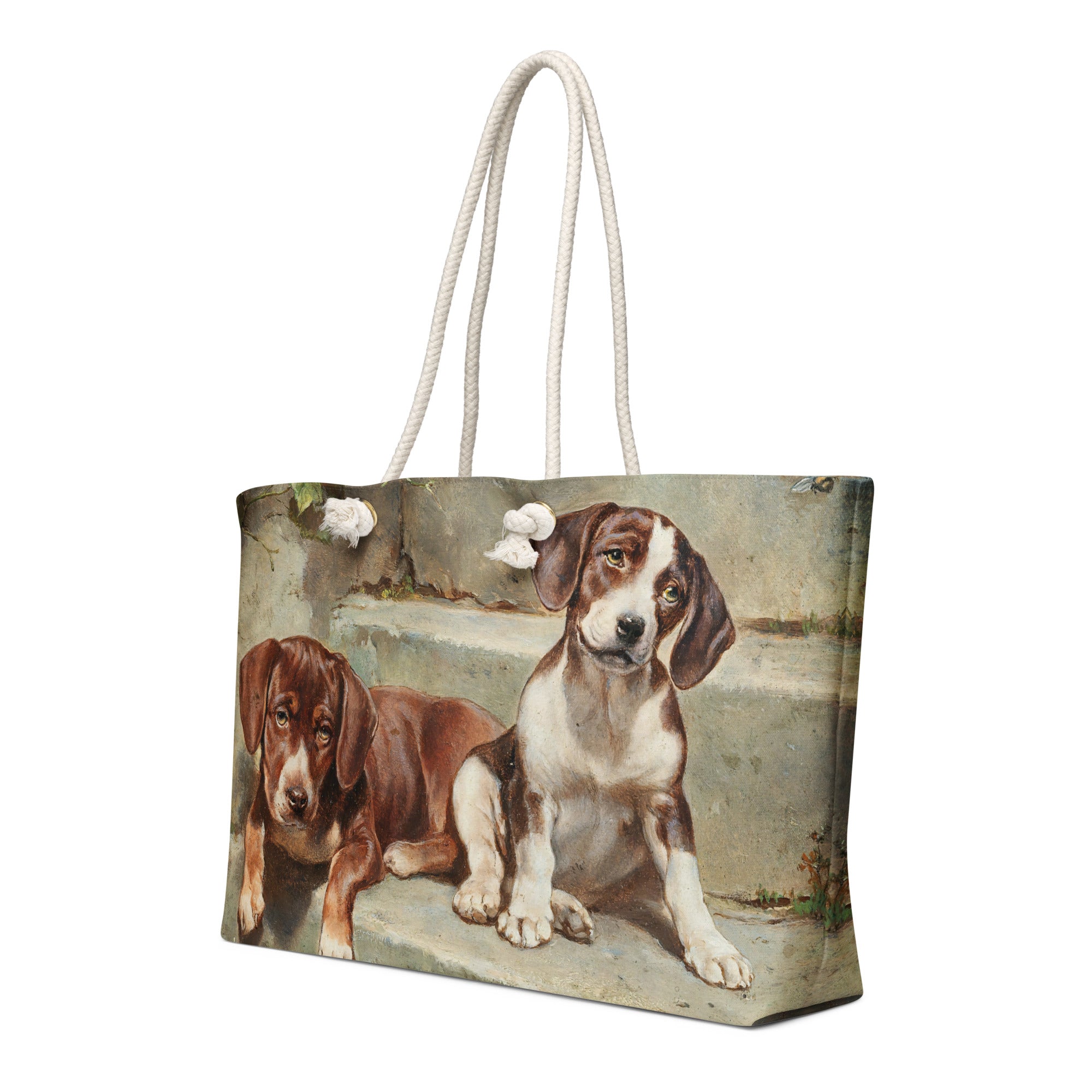 Oversized weekender bag Gestrte Siesta