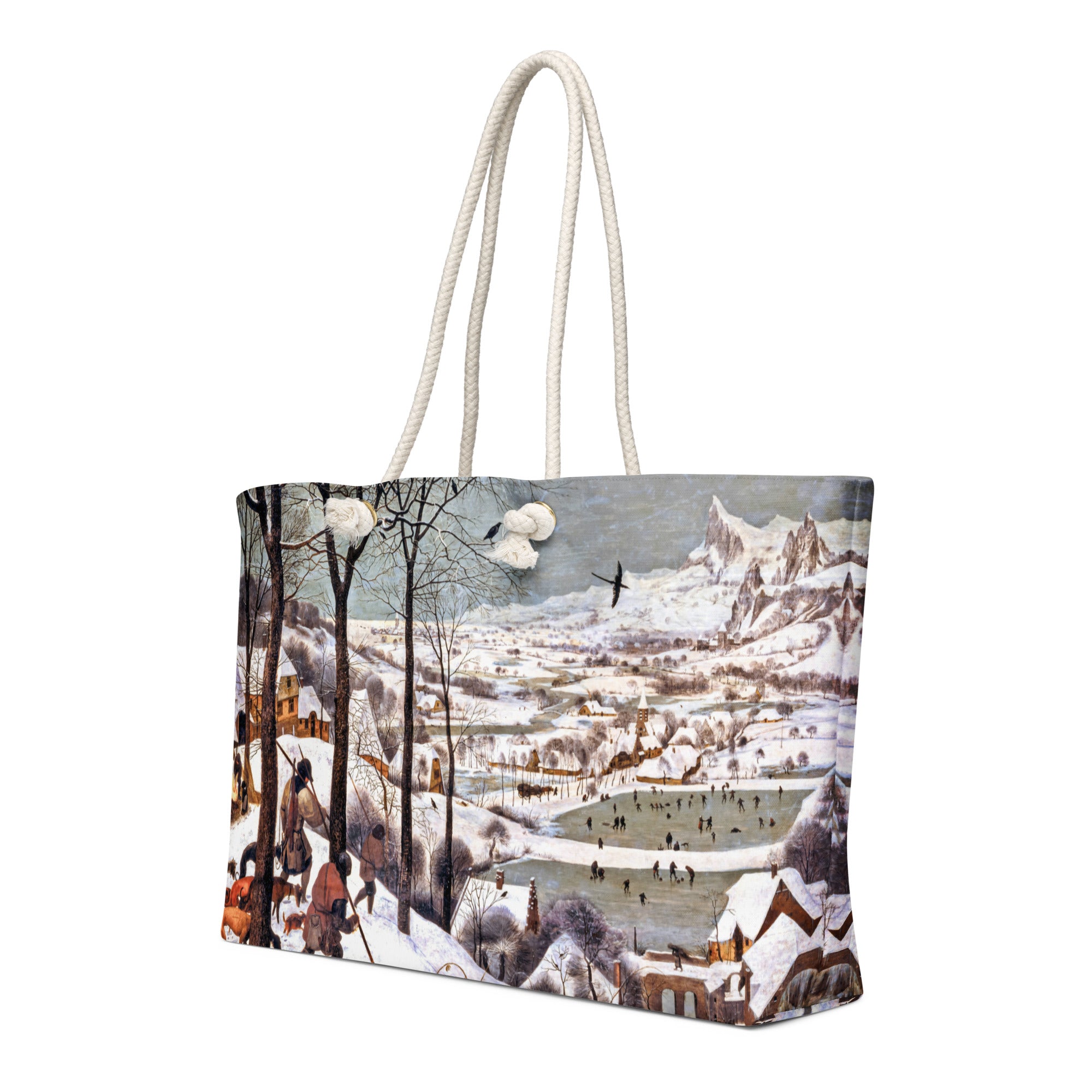 Oversized weekender bag Hunters in the Snow