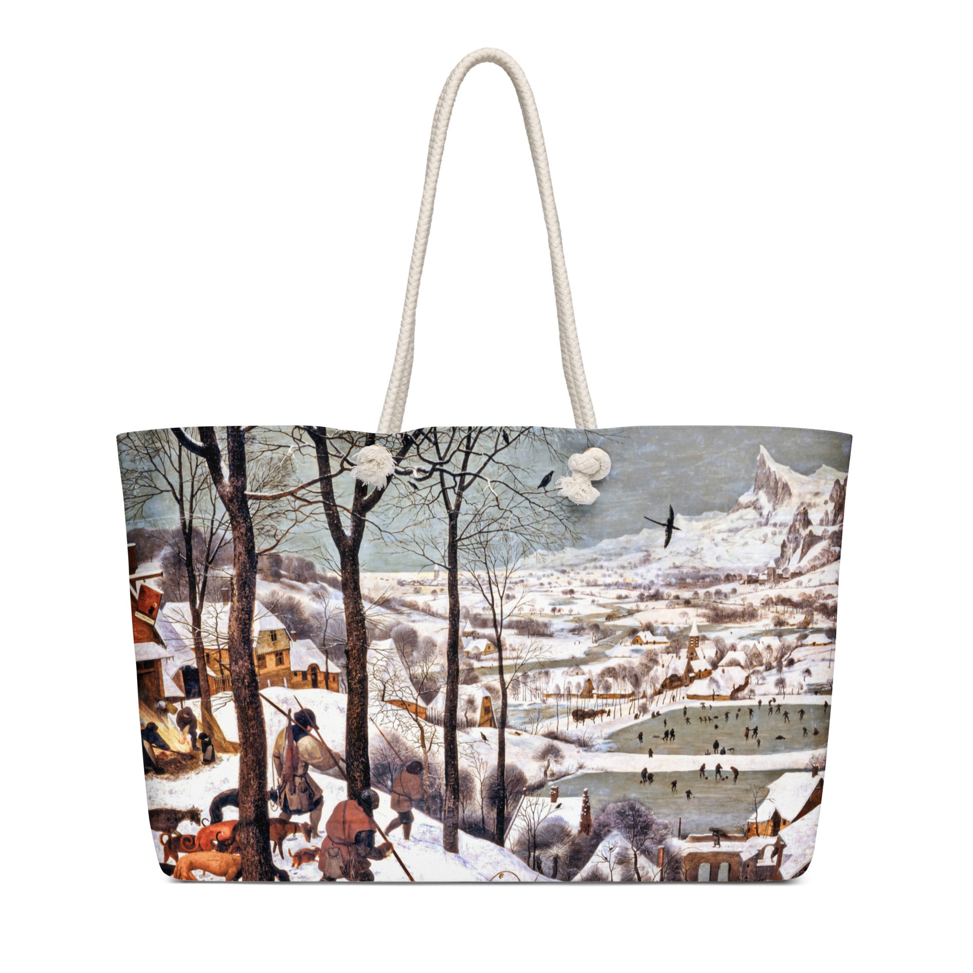 Oversized weekender bag Hunters in the Snow