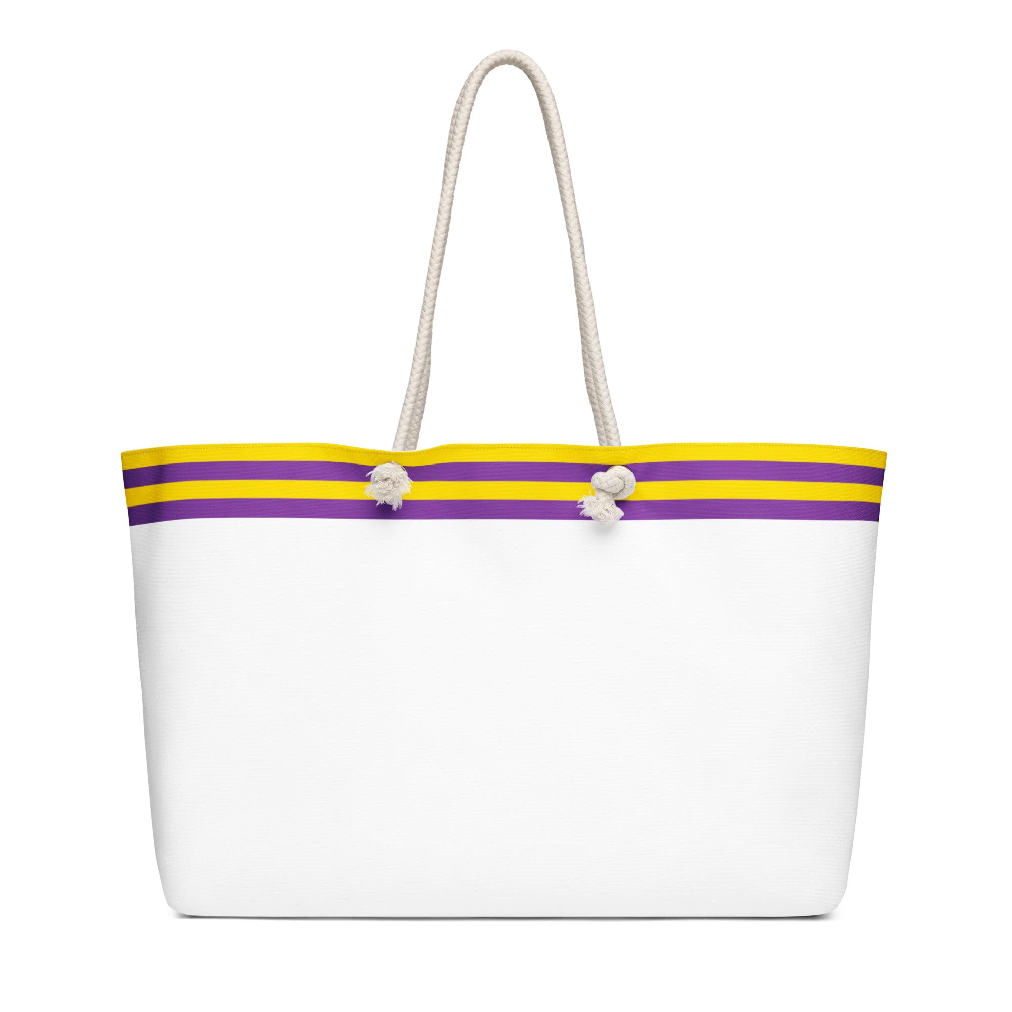 Oversized weekender bag Intersex Flag Stripe