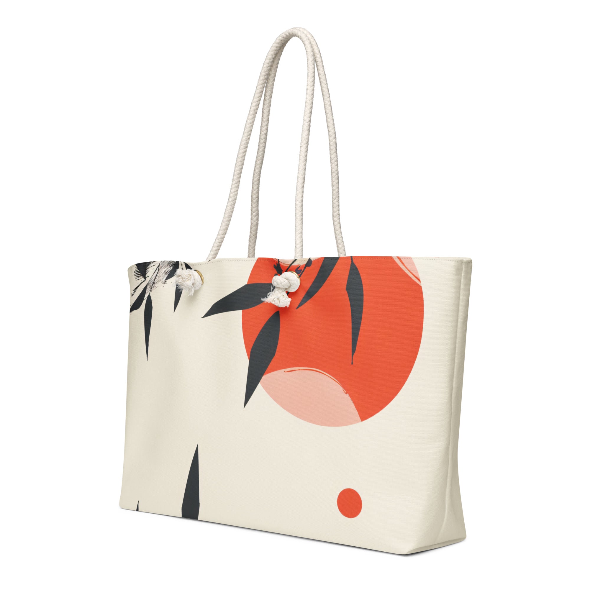 Oversized weekender bag Japanese Sunset II