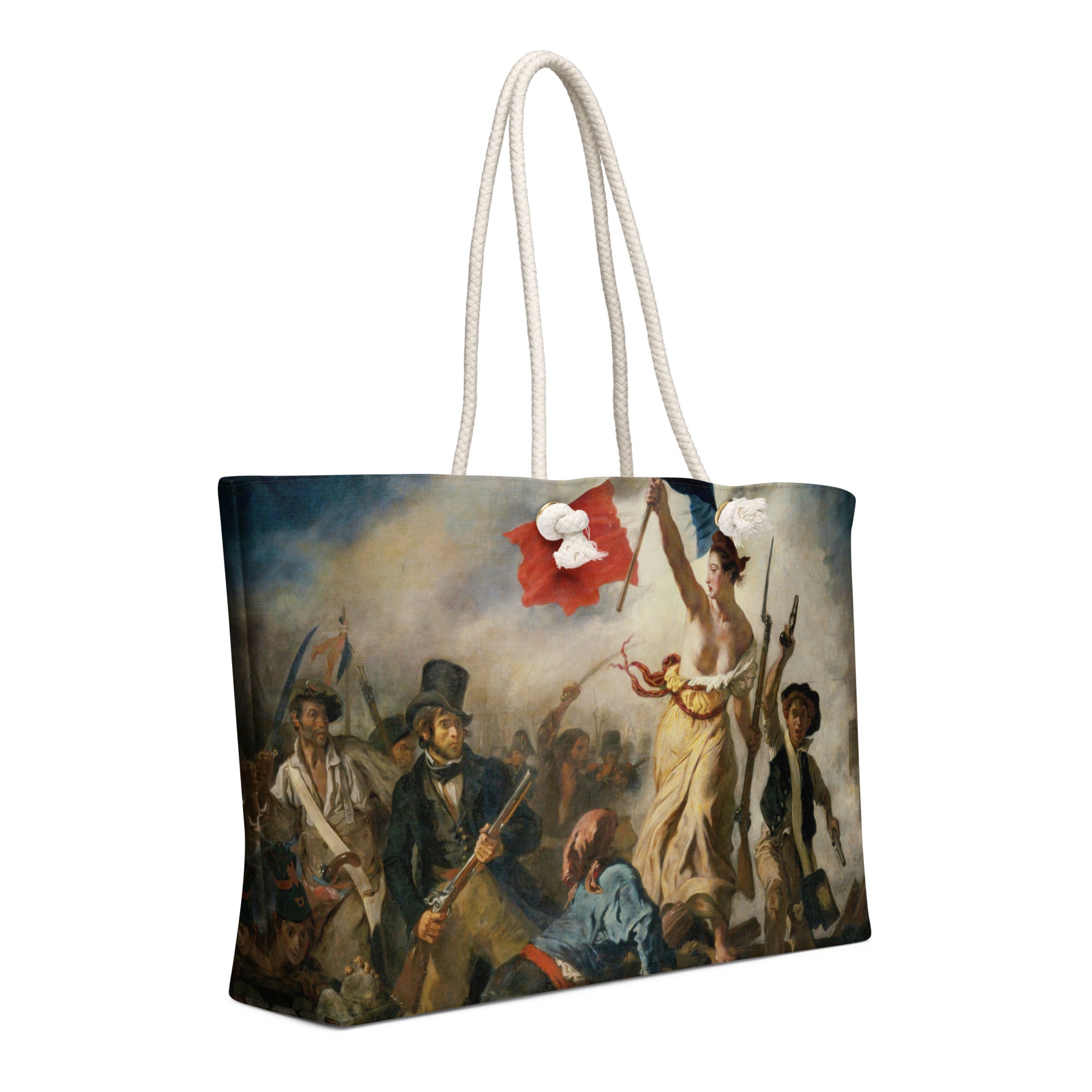 Oversized weekender bag Liberty Leading the People