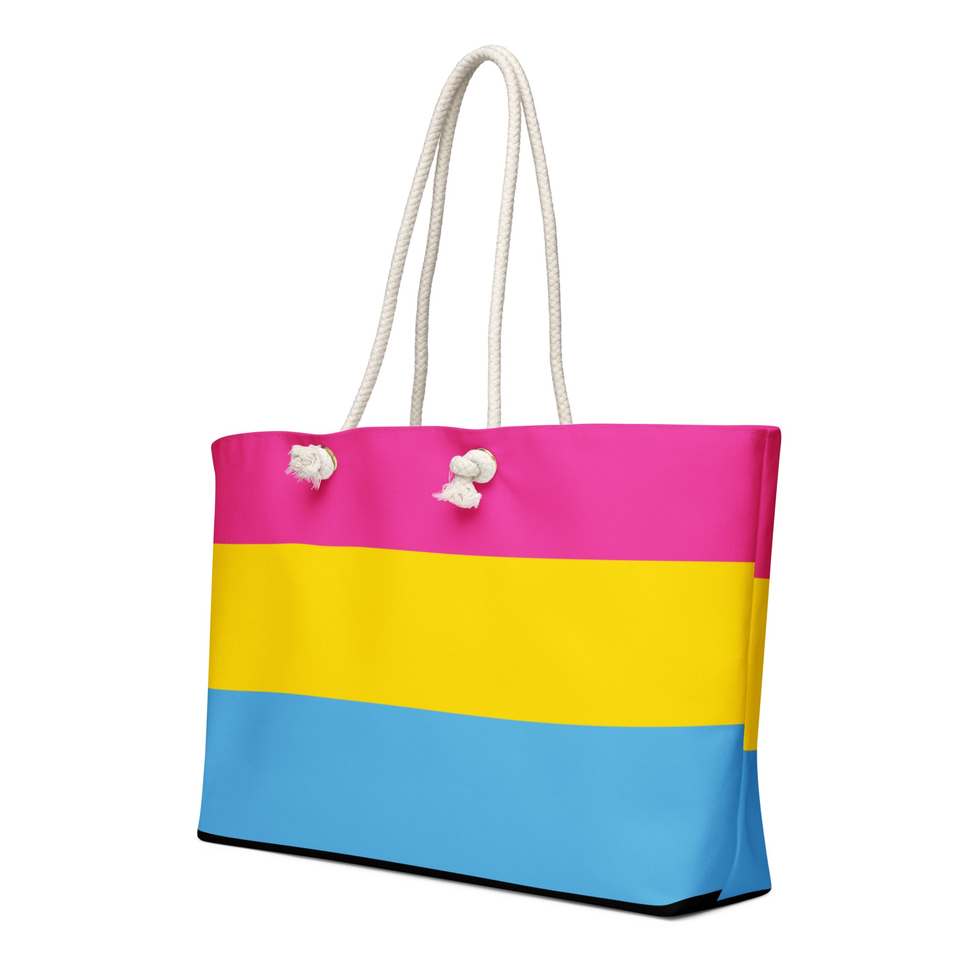 Oversized weekender bag Pansexual Flag