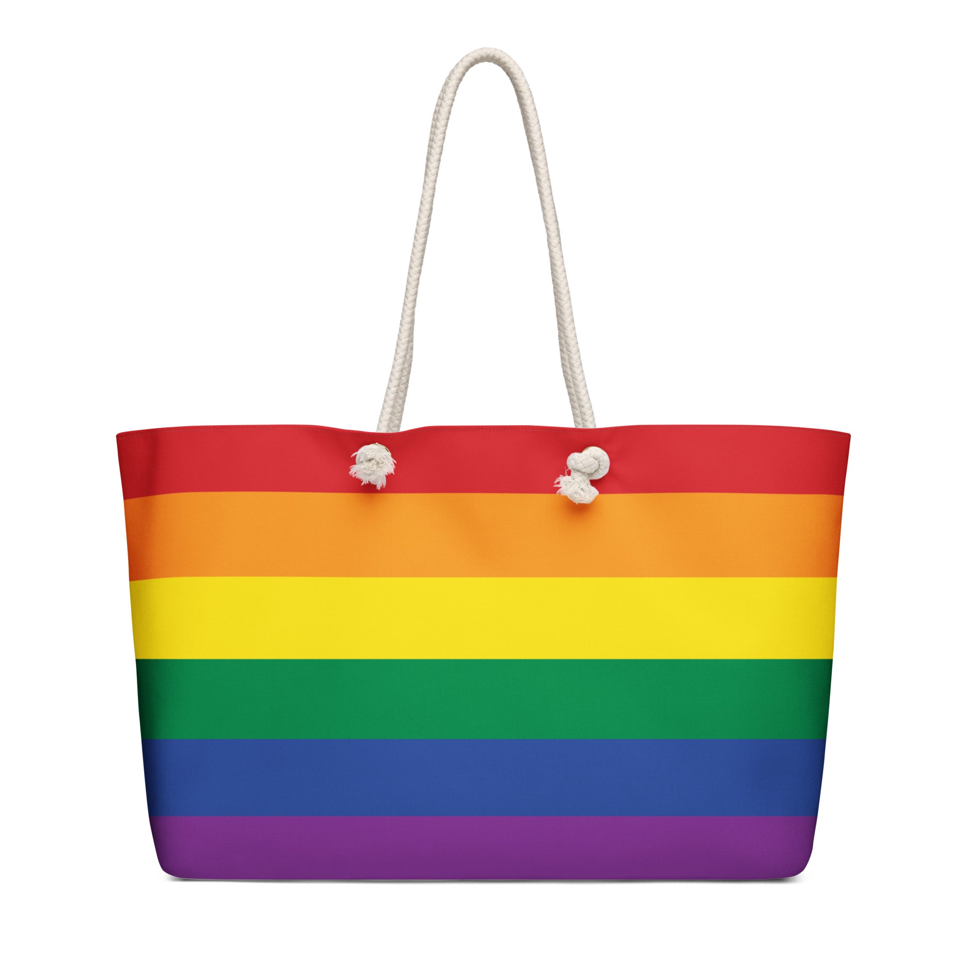 Oversized weekender bag Pride Rainbow Flag