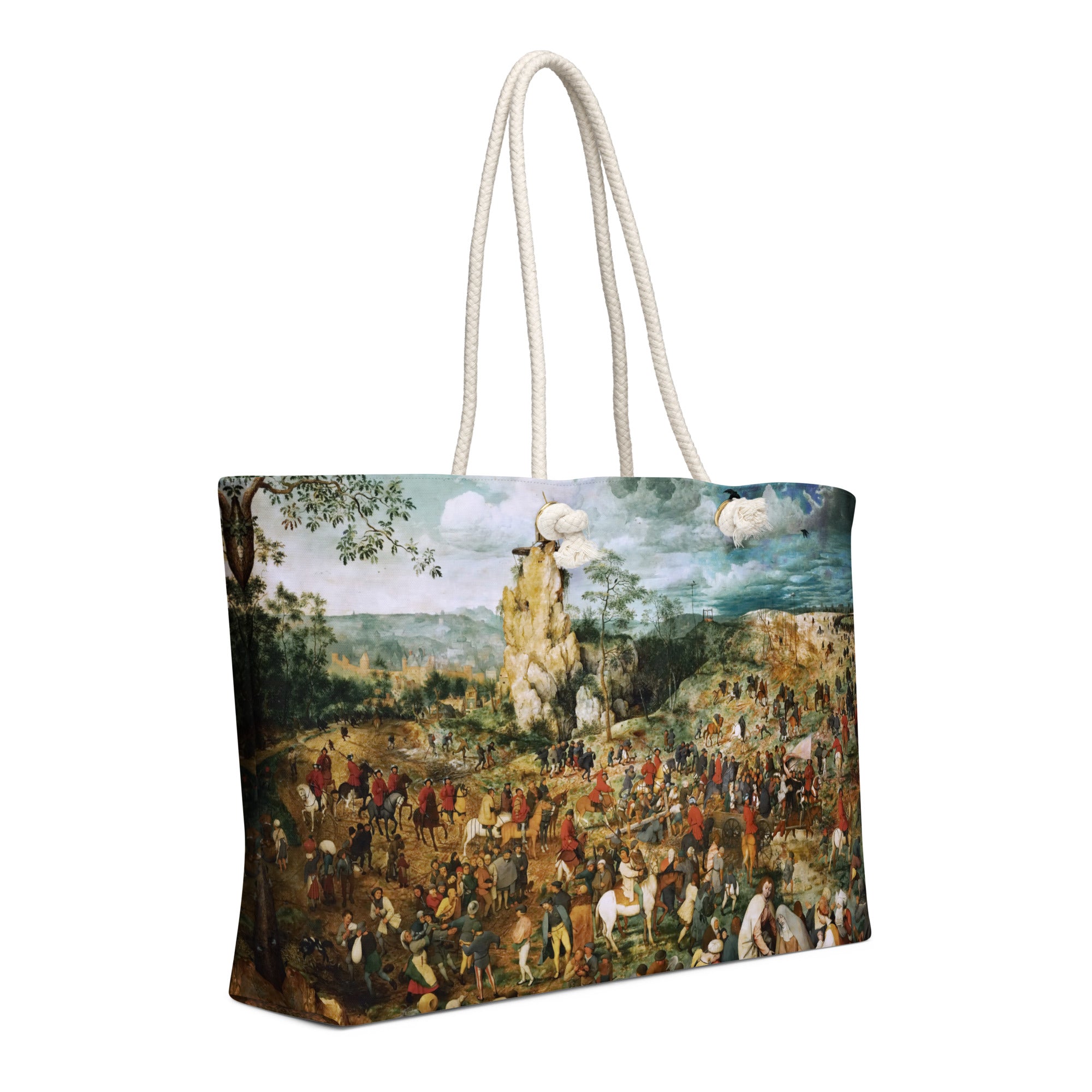 Oversized weekender bag The Procession to Calvary