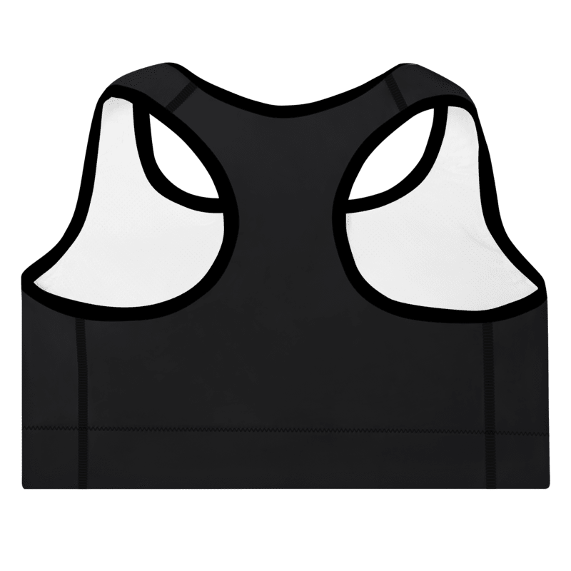 Padded Sports Bra Black