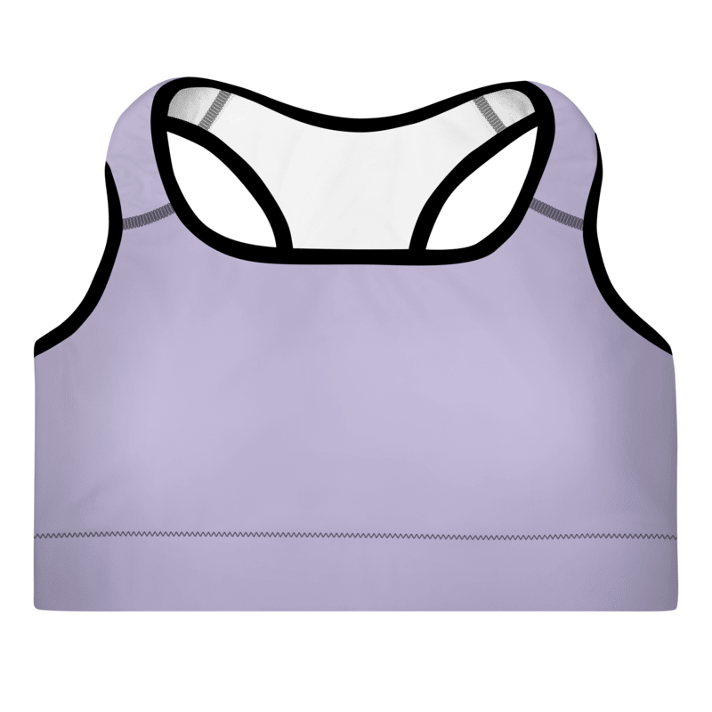 Padded Sports Bra Lavender