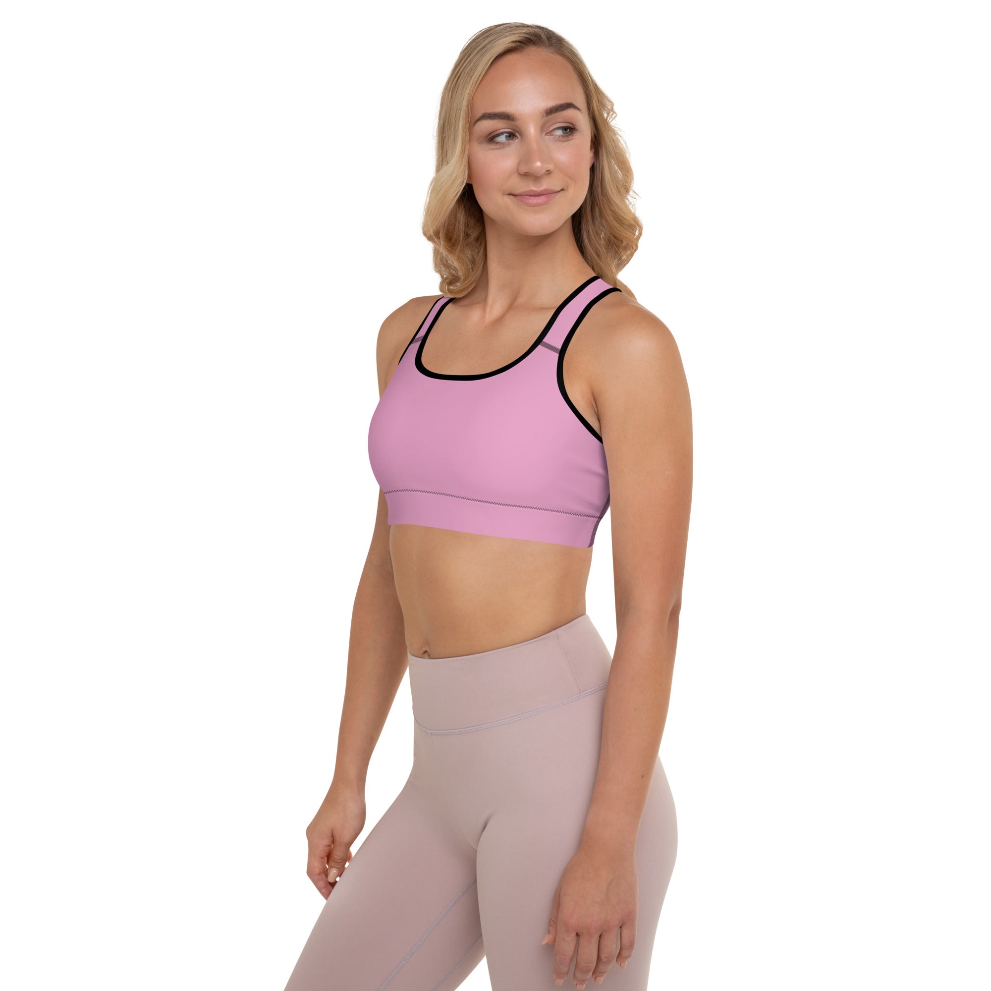 Padded Sports Bra Pink