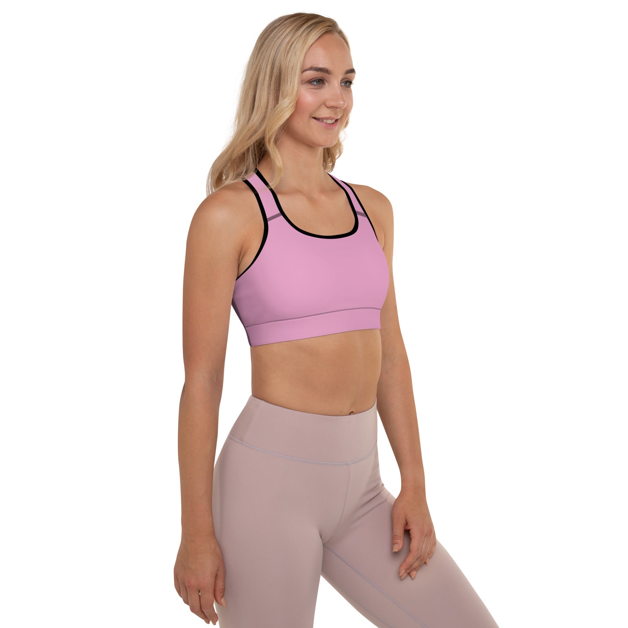 Padded Sports Bra Pink