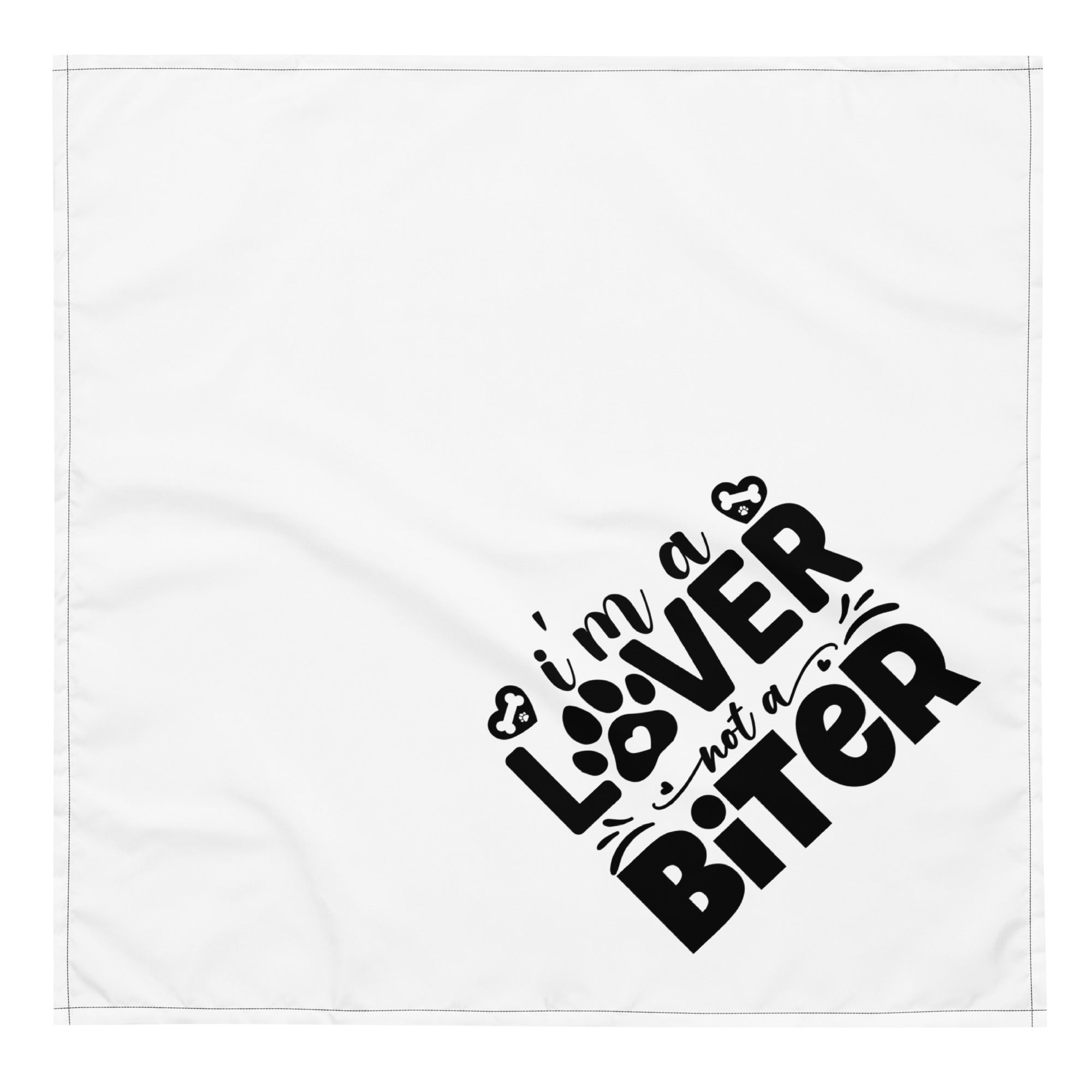 Pet bandana I'm a lover