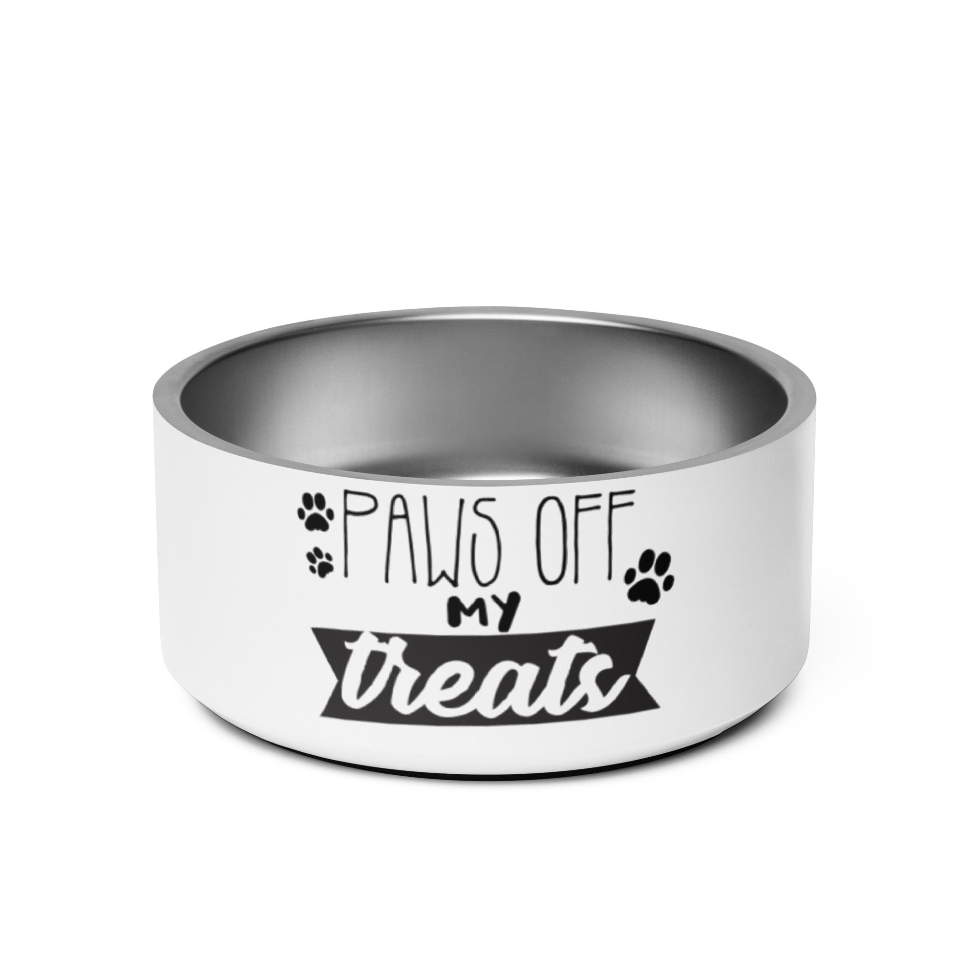 Pet bowl Paws off my treats