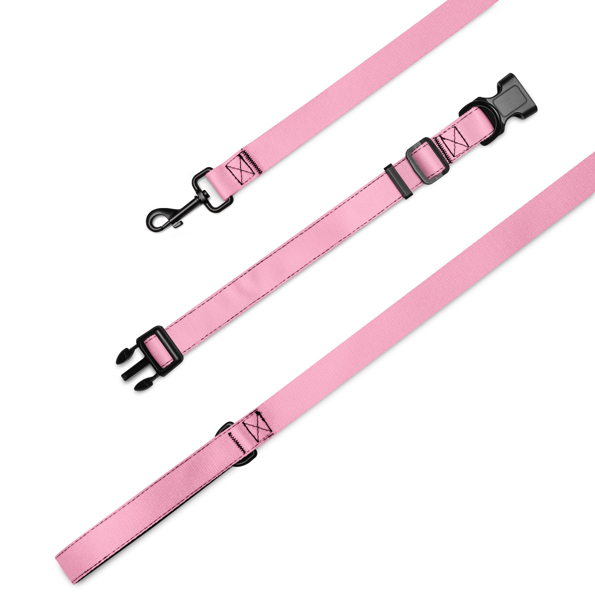 Pet collar & leash Cotton Candy
