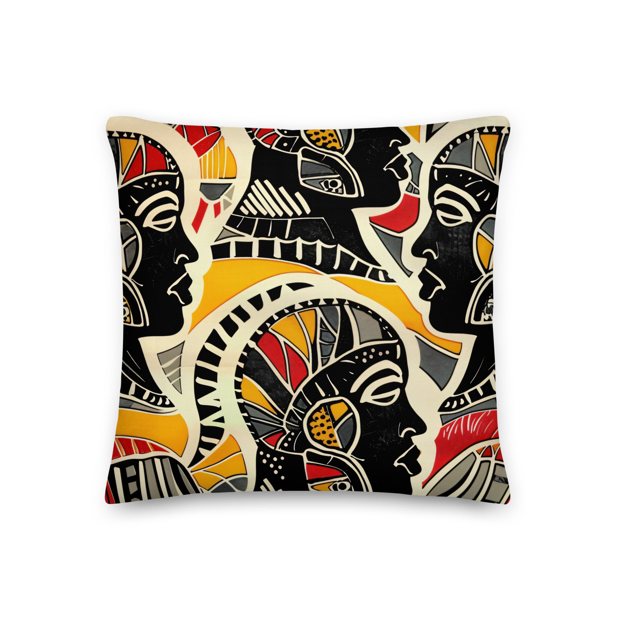 Premium Pillow African tribal Arts VI