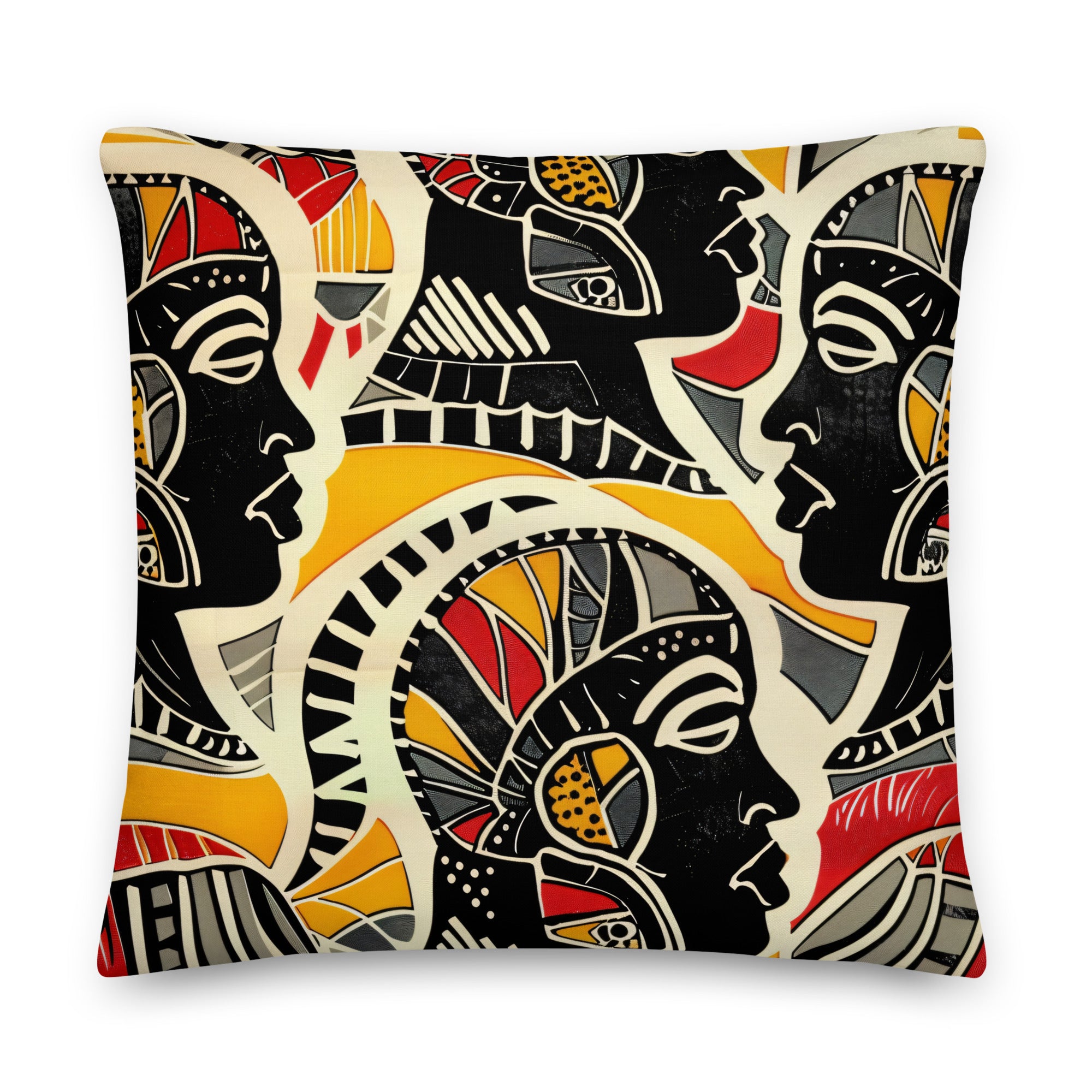 Premium Pillow African tribal Arts VI