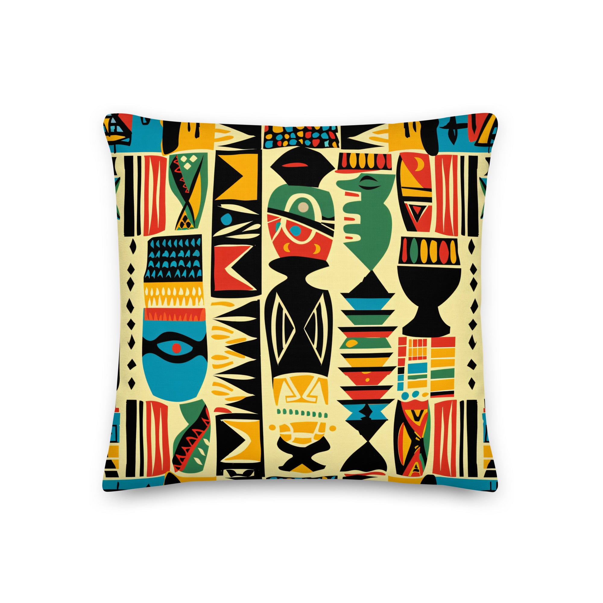 Premium Pillow African tribal Arts VIII