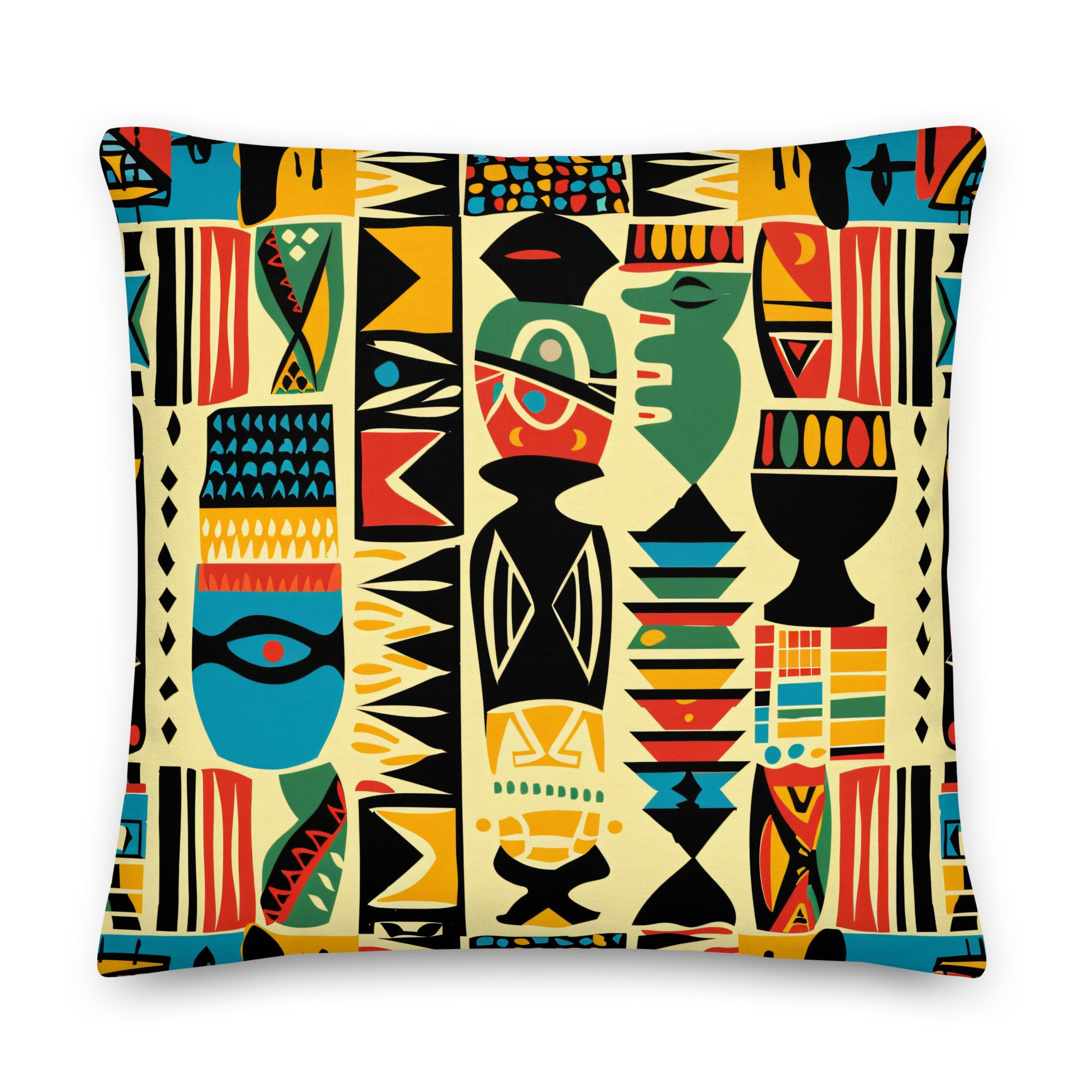 Premium Pillow African tribal Arts VIII