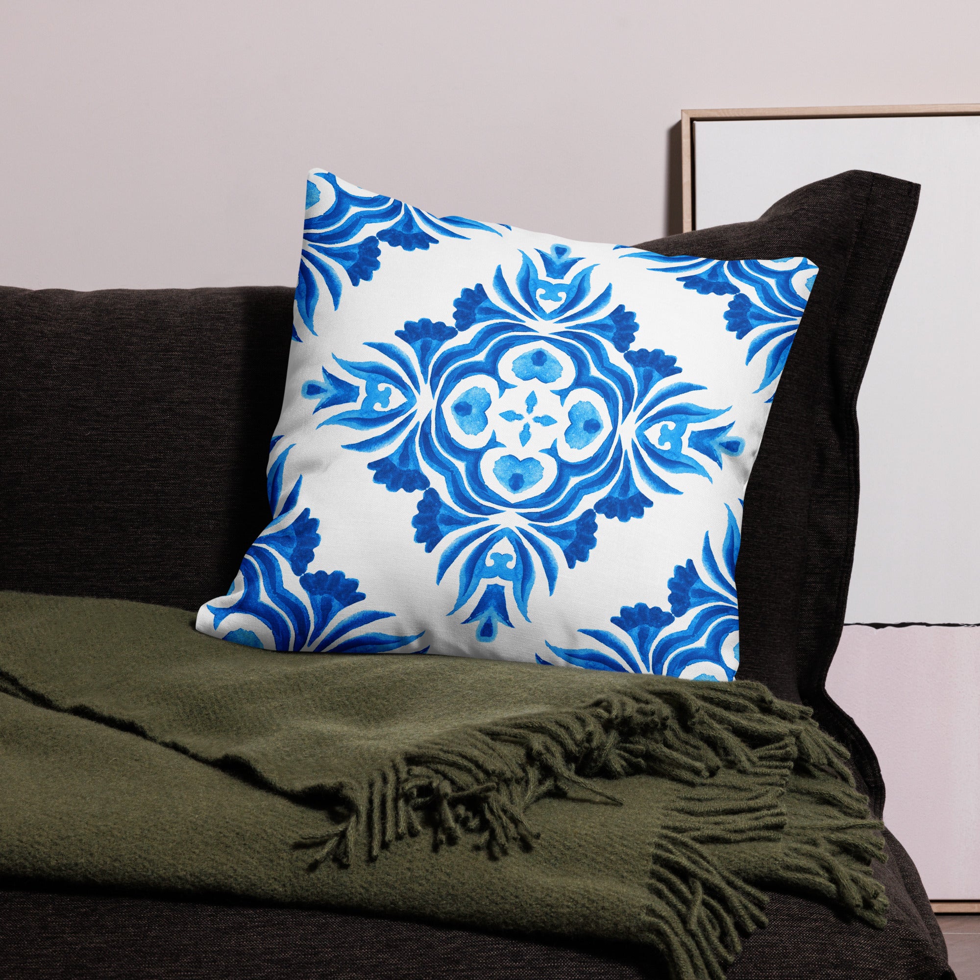 Premium Pillow Case MAJOLICA IV