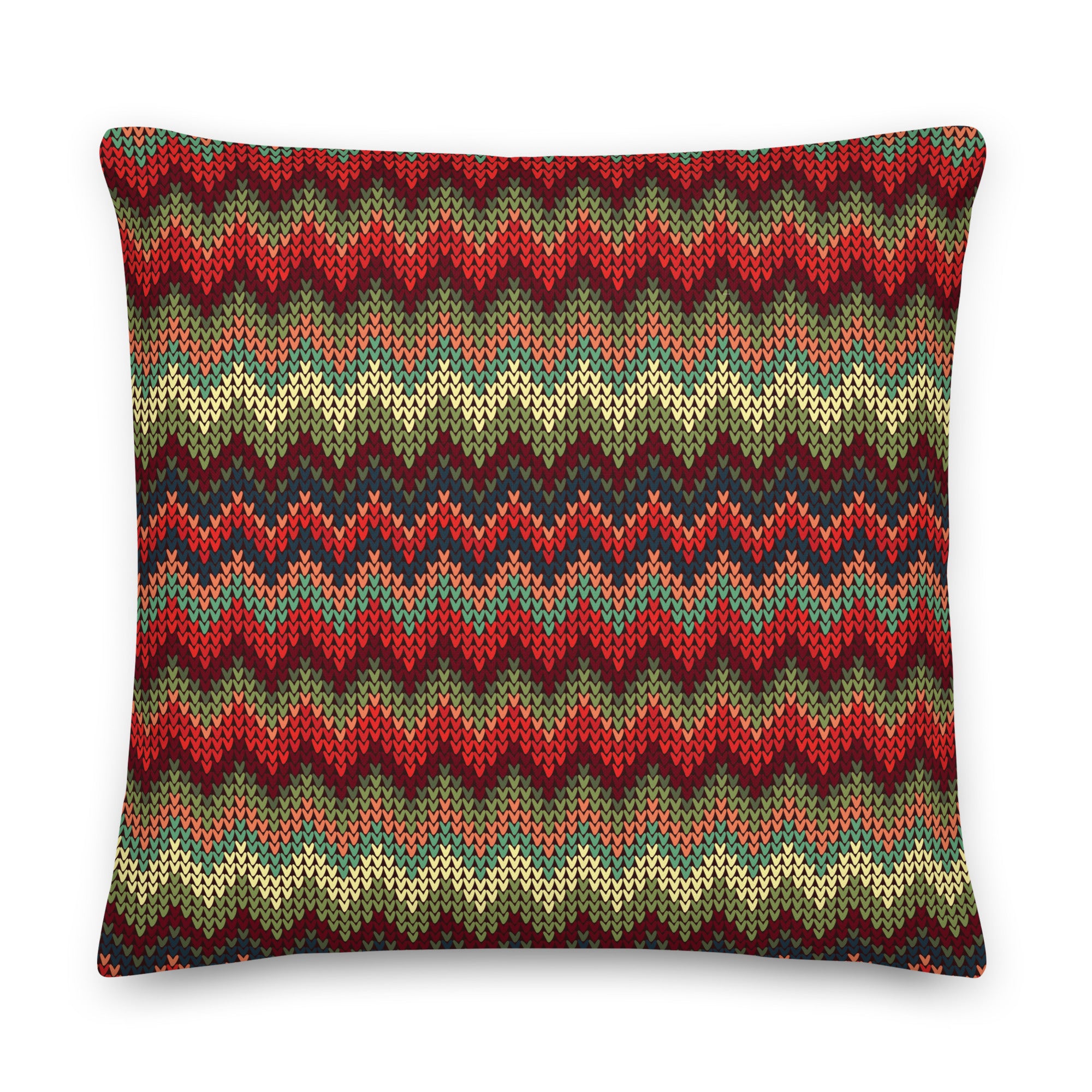 Premium Pillow Knitting Pattern IV