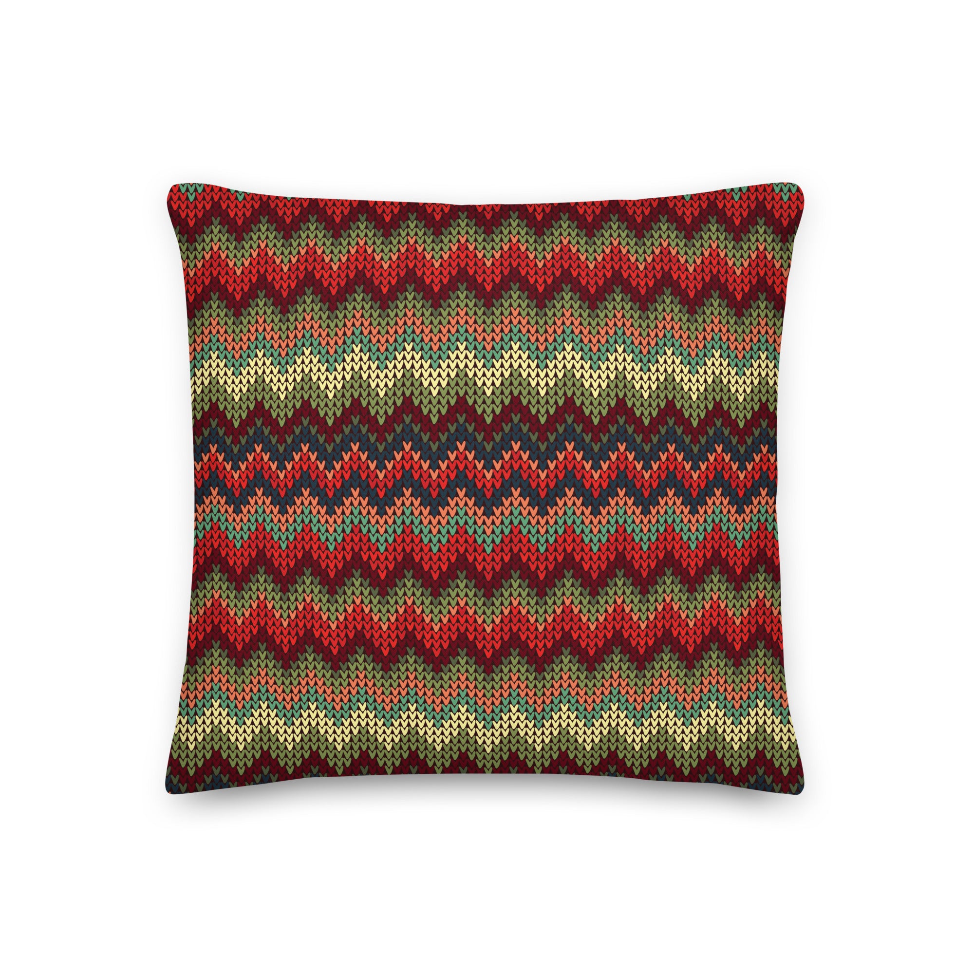 Premium Pillow Knitting Pattern IV