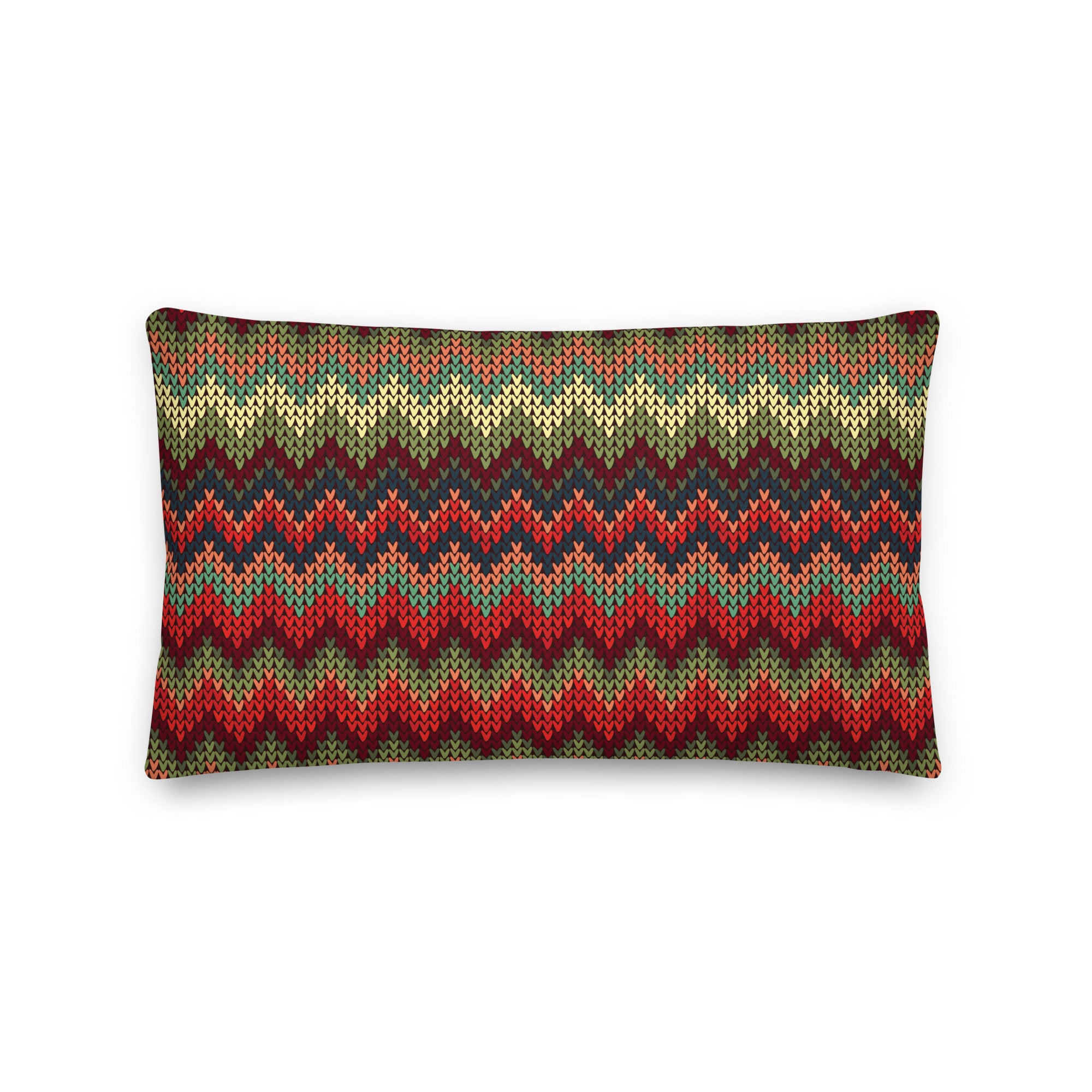 Premium Pillow Knitting Pattern IV