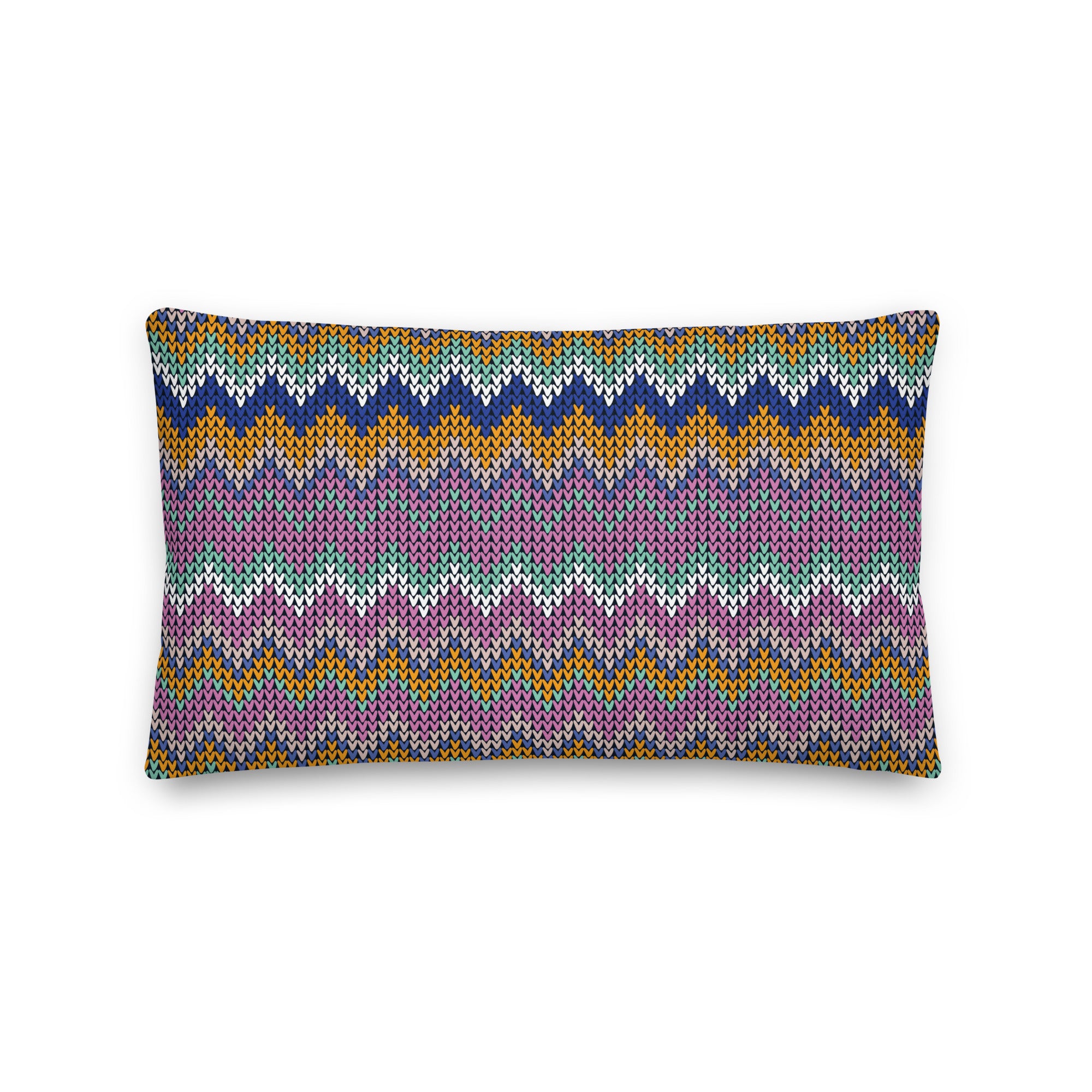 Premium Pillow Knitting Pattern VII