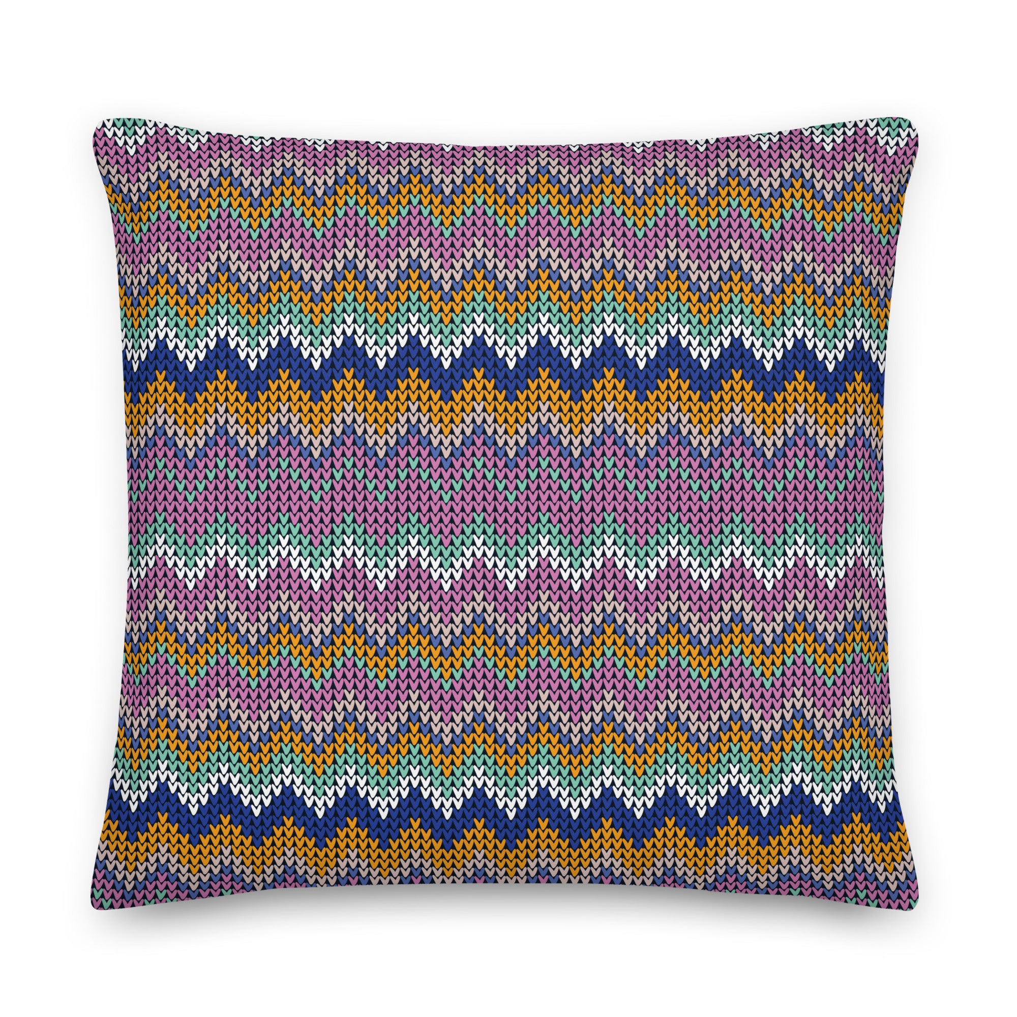 Premium Pillow Knitting Pattern VII