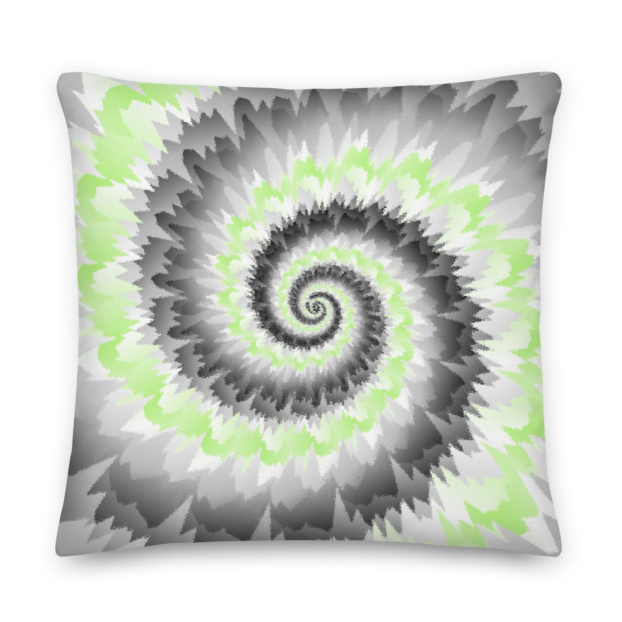 Premium Pillow Tie Dye Spiral Agender