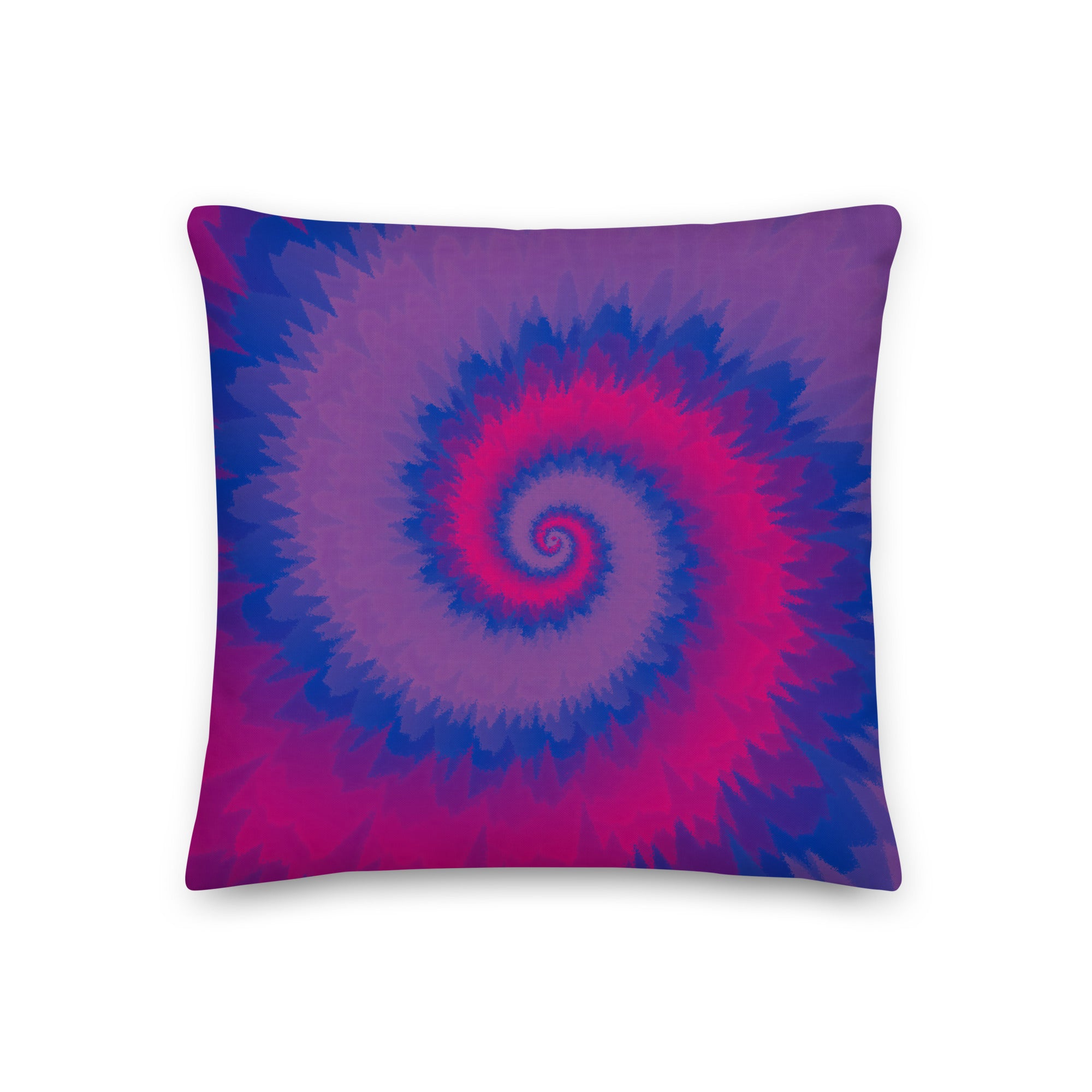Premium Pillow Tie Dye Spiral Bisexual