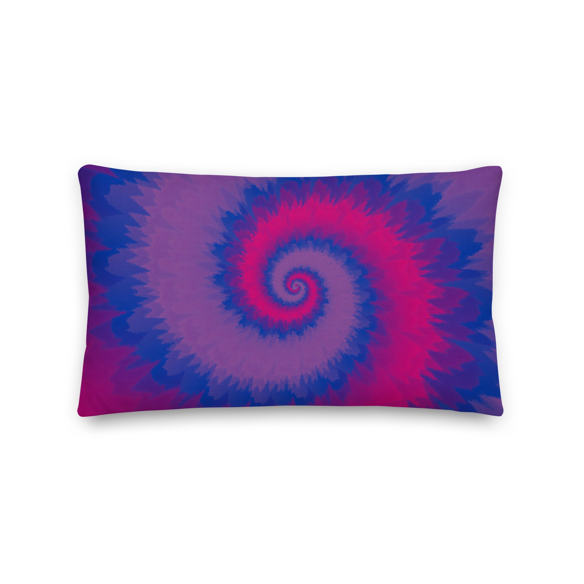 Premium Pillow Tie Dye Spiral Bisexual