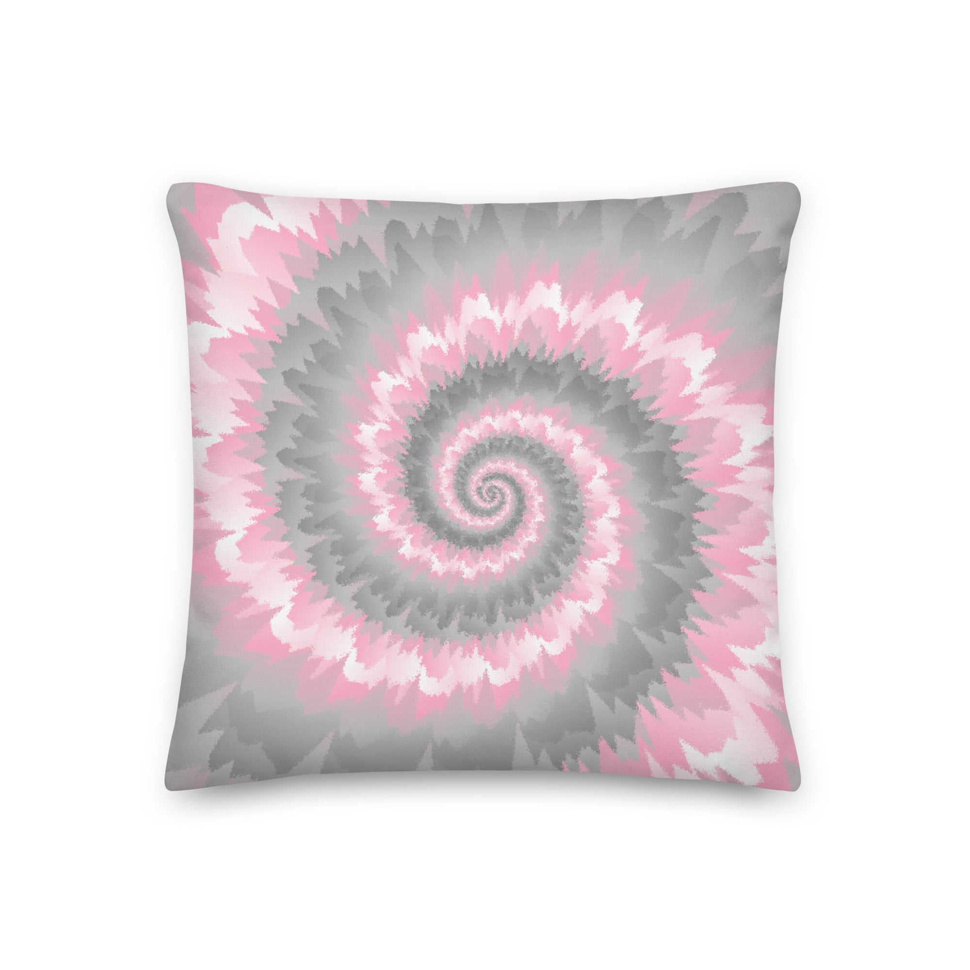 Premium Pillow Tie Dye Spiral Demigirl