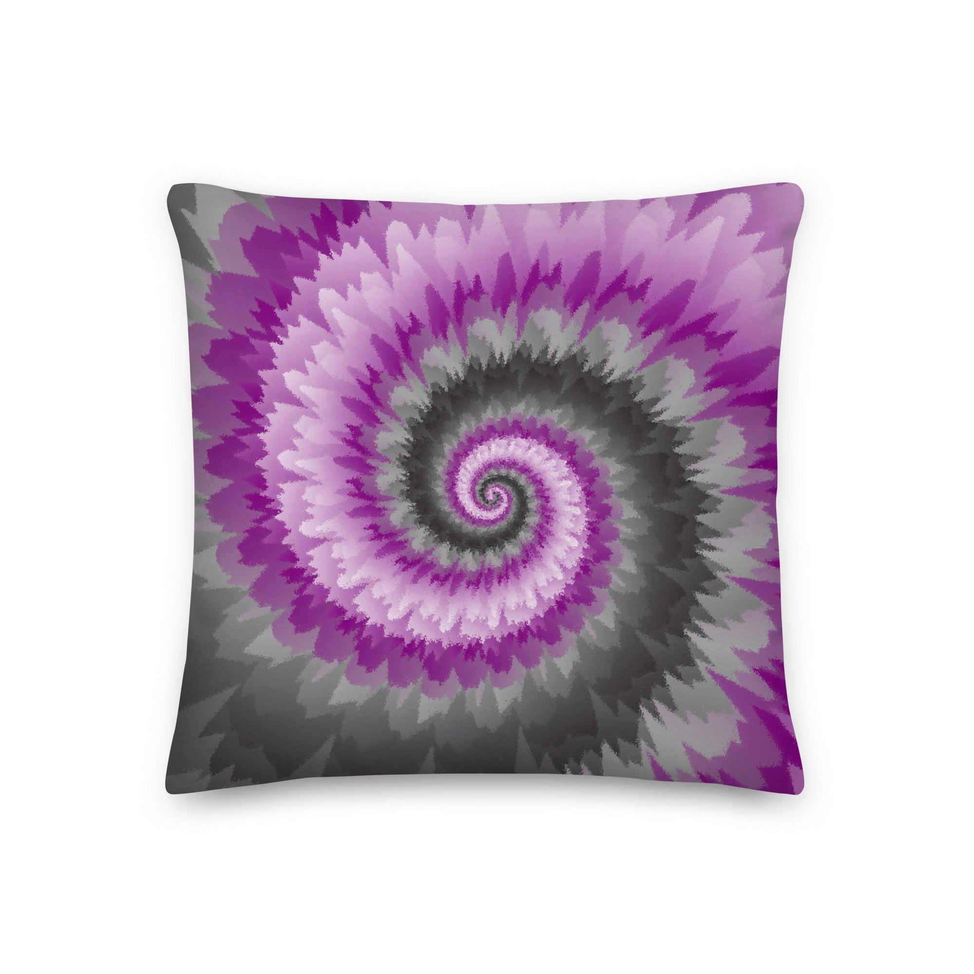 Premium Pillow Tie Dye Spiral Demisexual