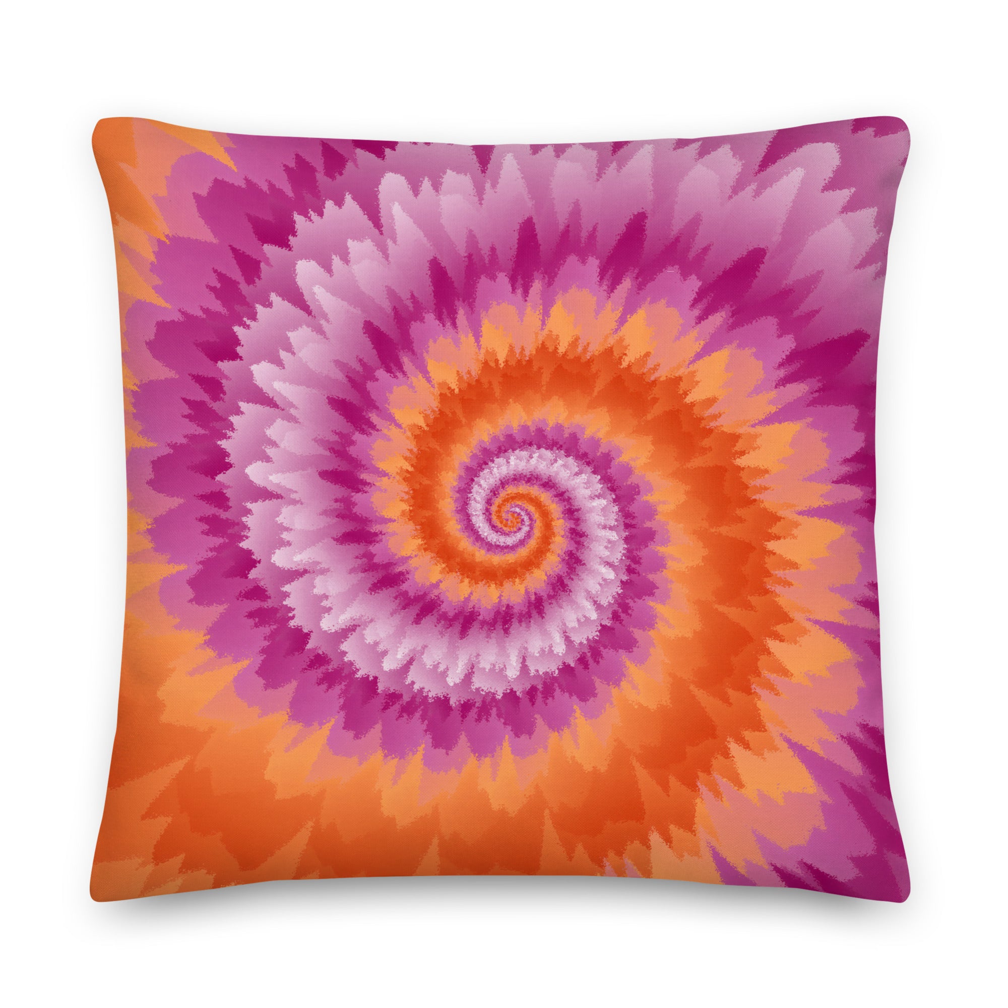 Premium Pillow Tie Dye Spiral Lesbian