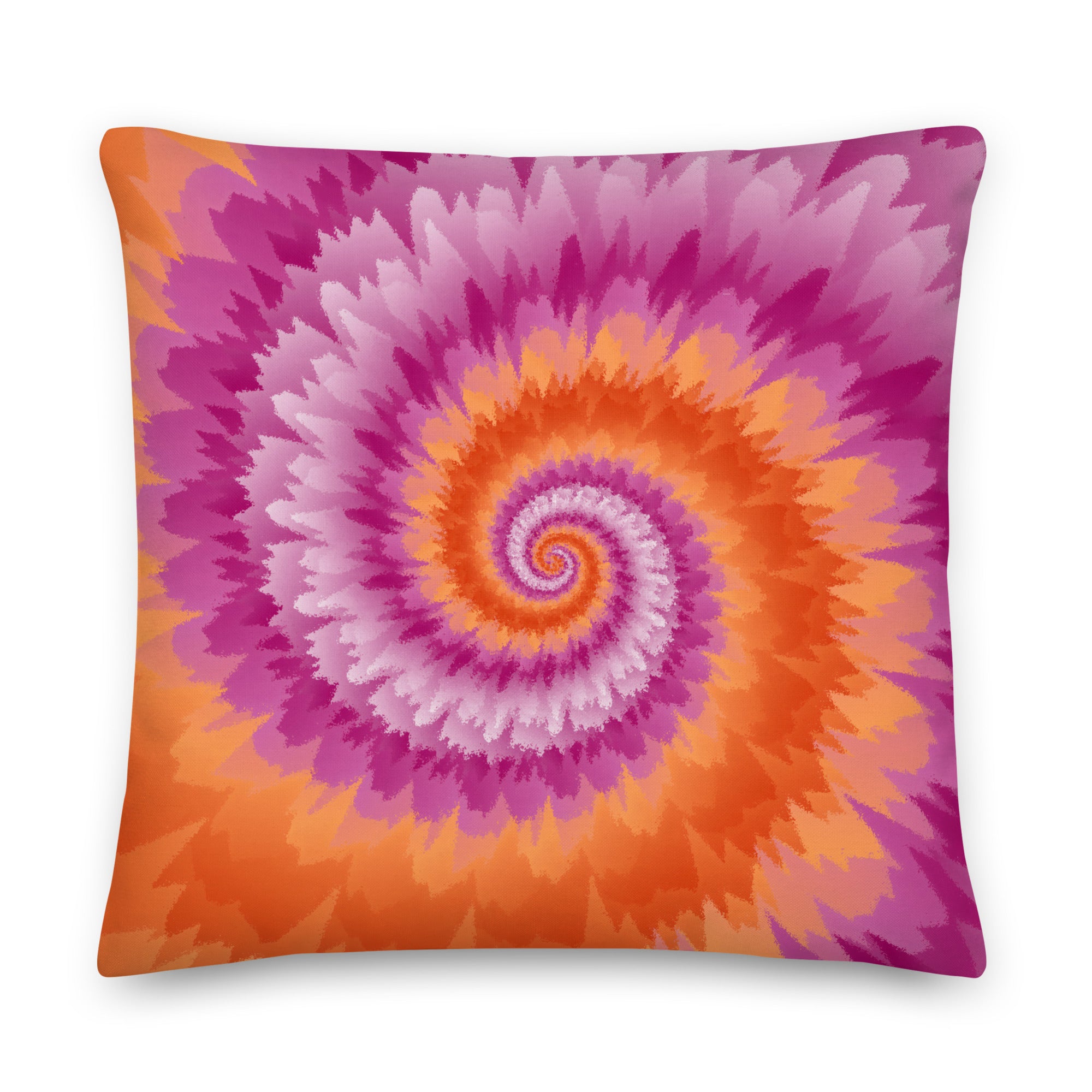 Premium Pillow Tie Dye Spiral Lesbian