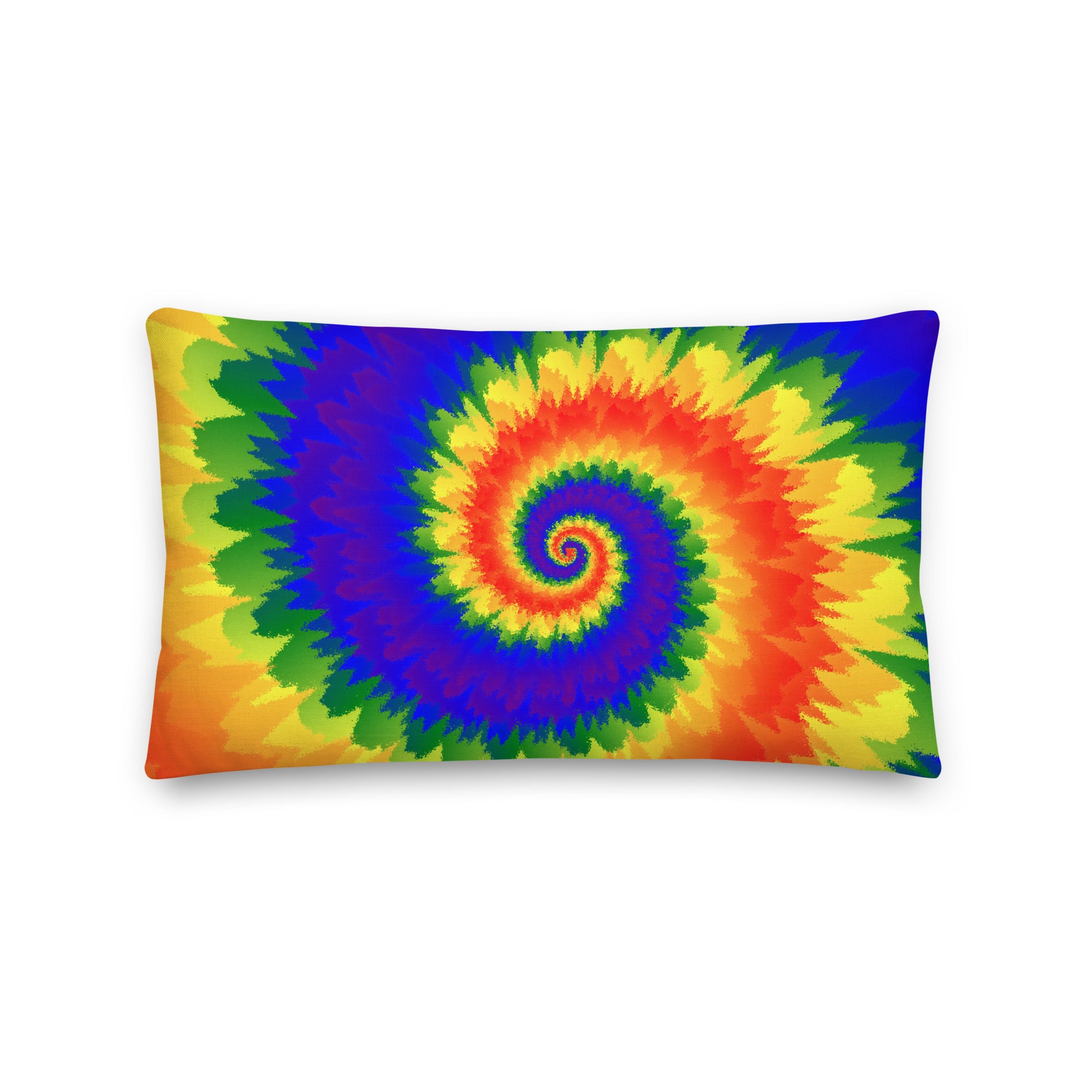 Premium Pillow Tie Dye Spiral LGBTQ
