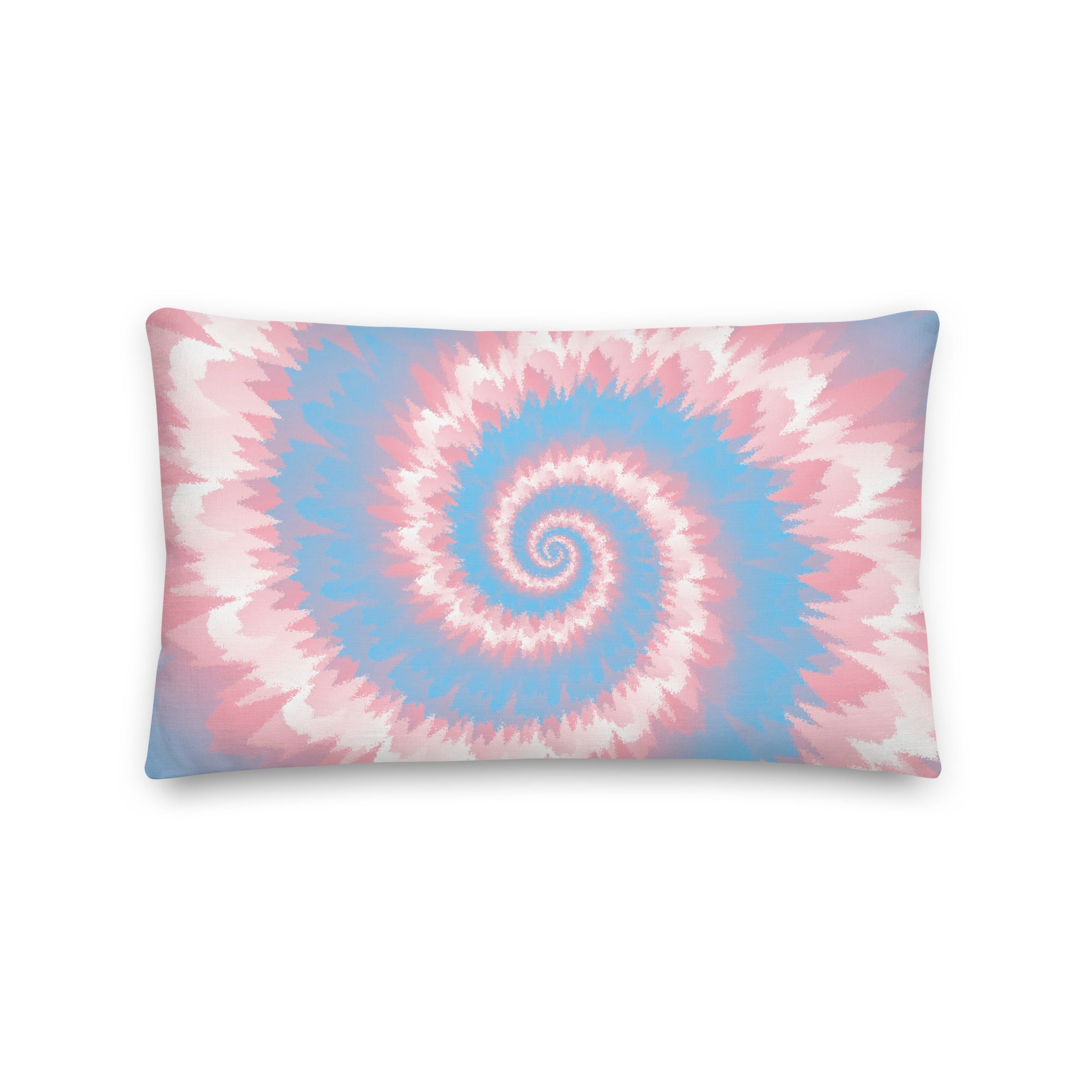 Premium Pillow Tie Dye Spiral Transgender