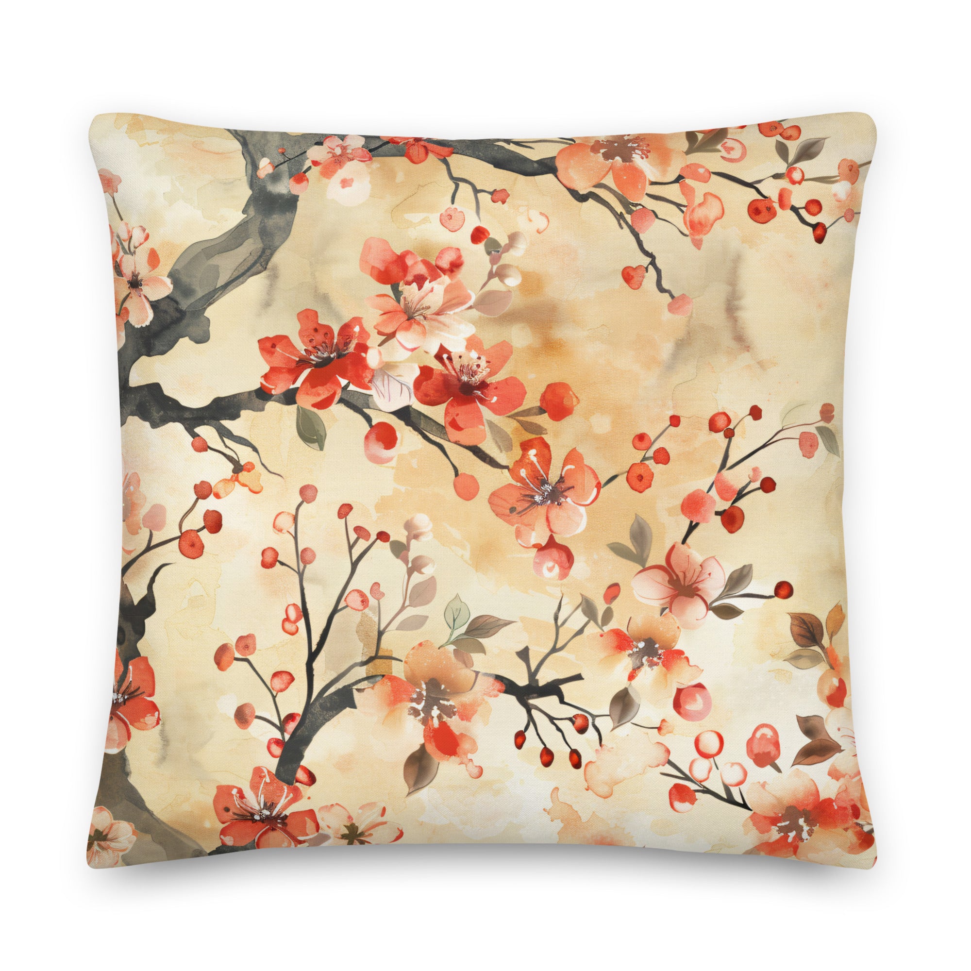 Premium Pillow Traditional Japanese Arts II