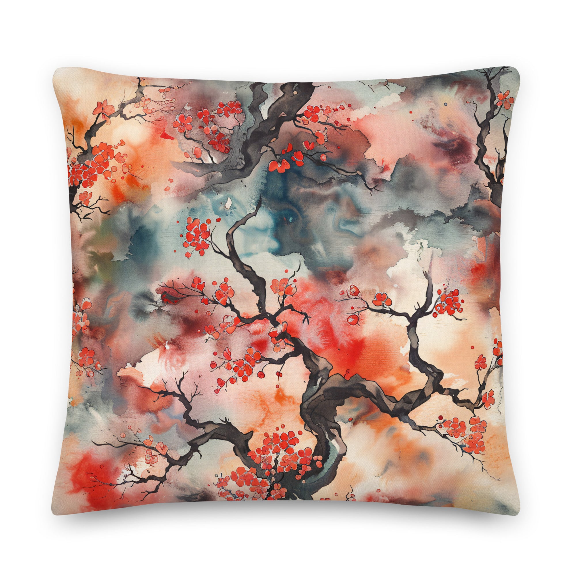Premium Pillow Traditional Japanese Arts IV