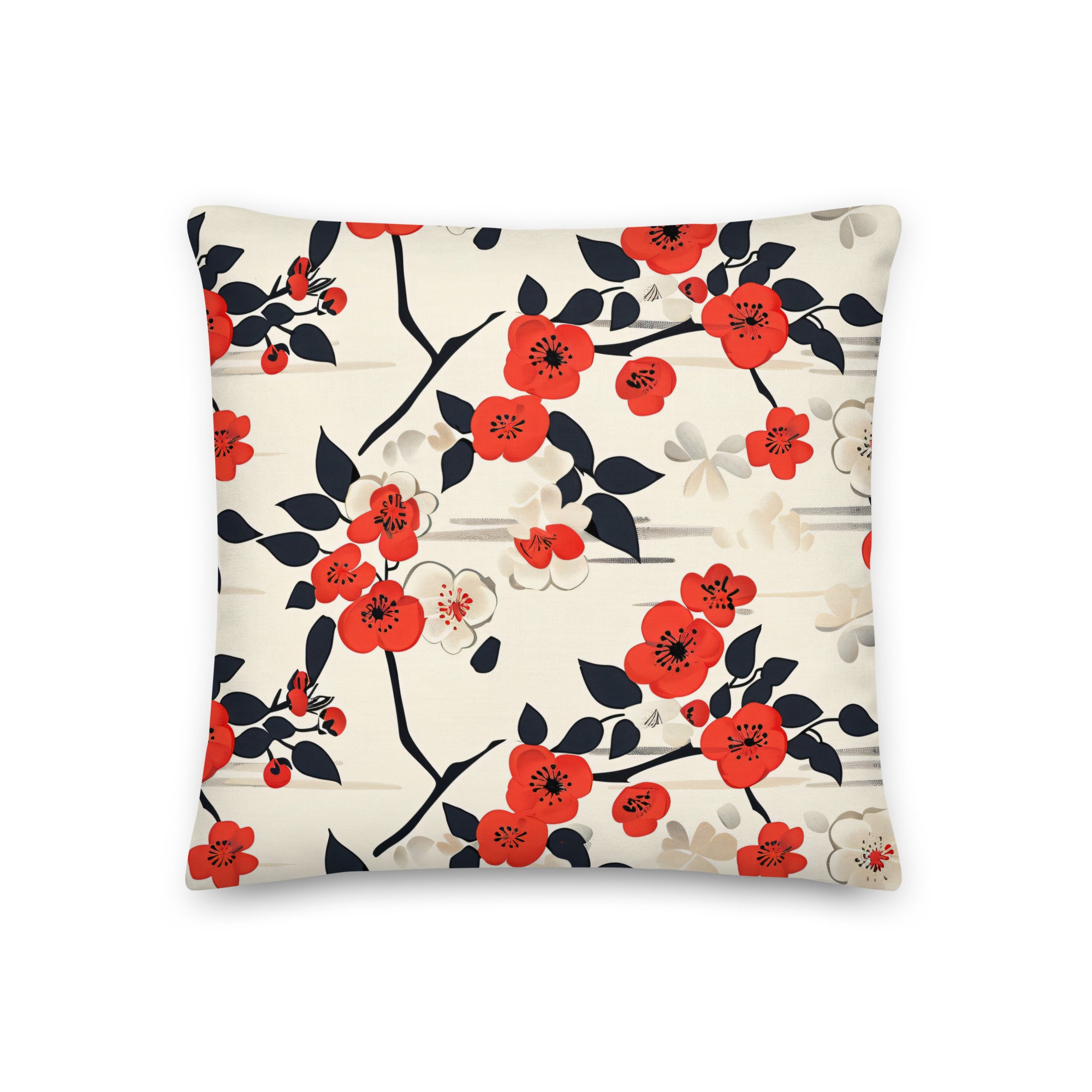 Premium Pillow Traditional Japanese Arts IX