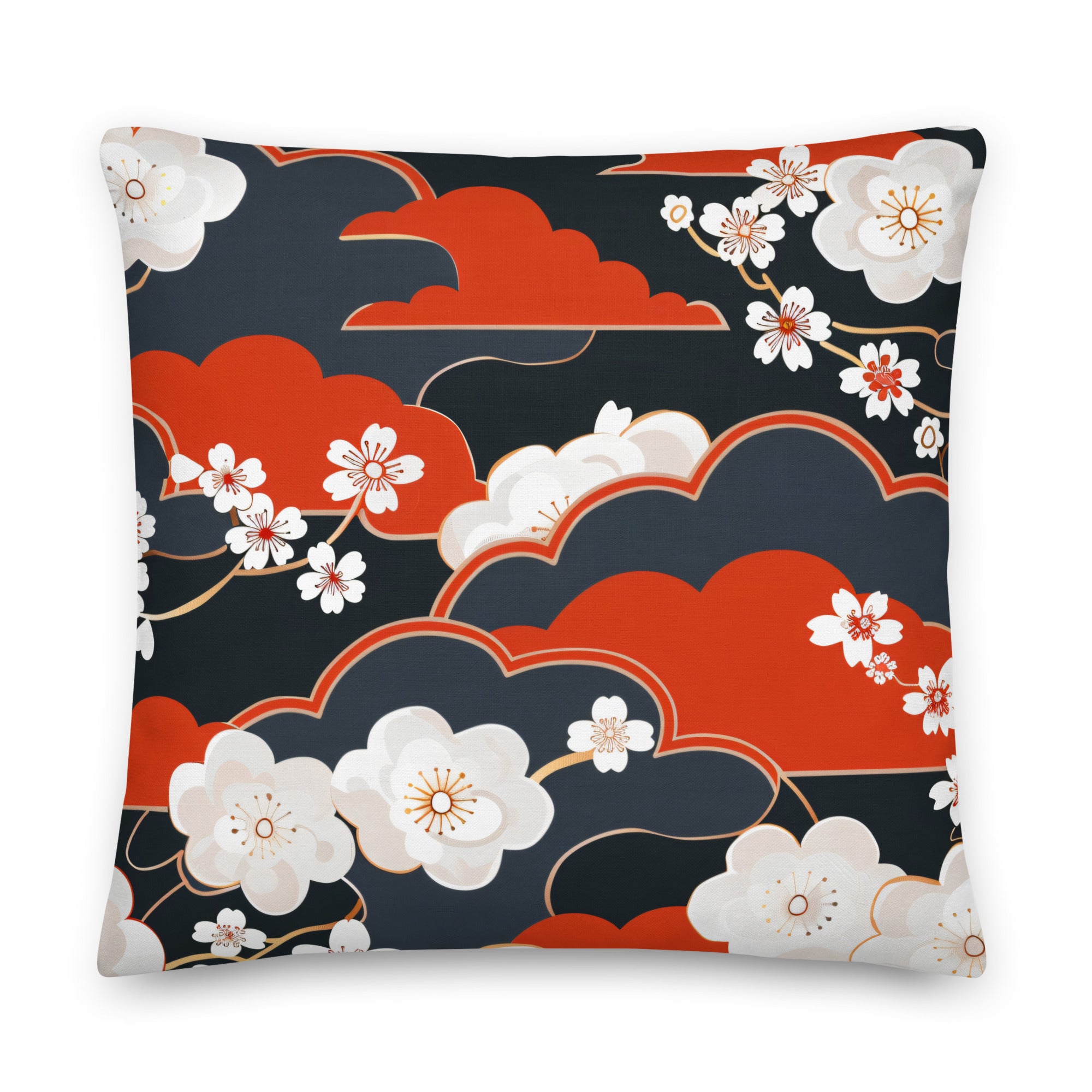 Premium Pillow Traditional Japanese Arts V