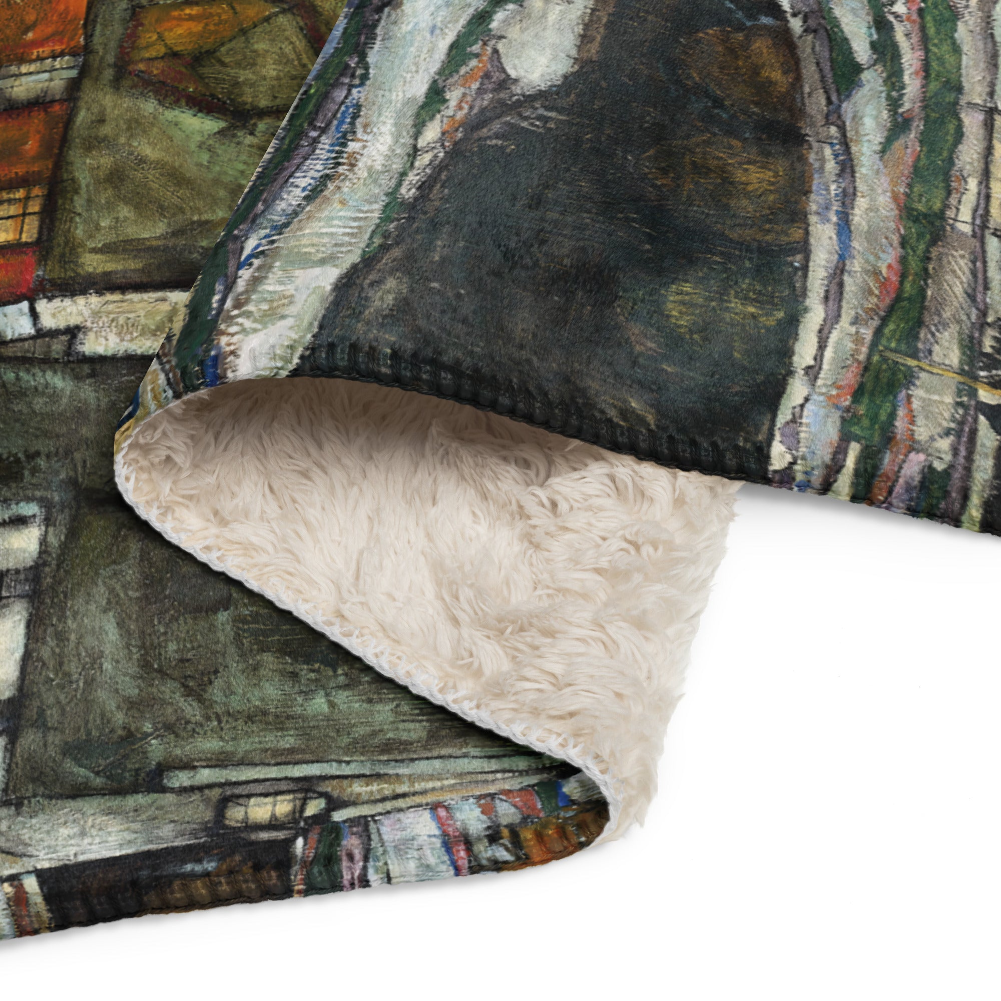 Sherpa blanket Crescent of houses