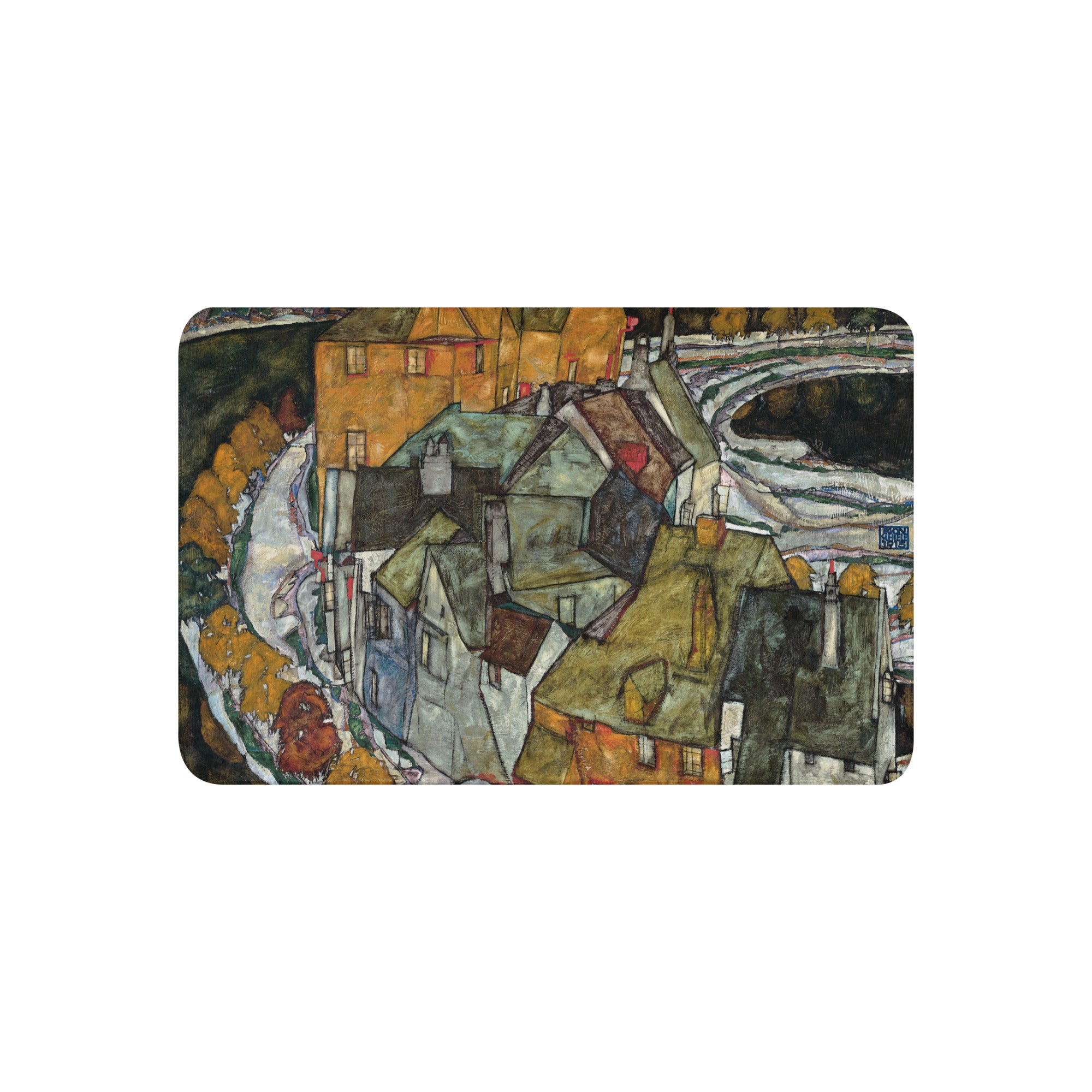 Sherpa blanket Crescent of houses