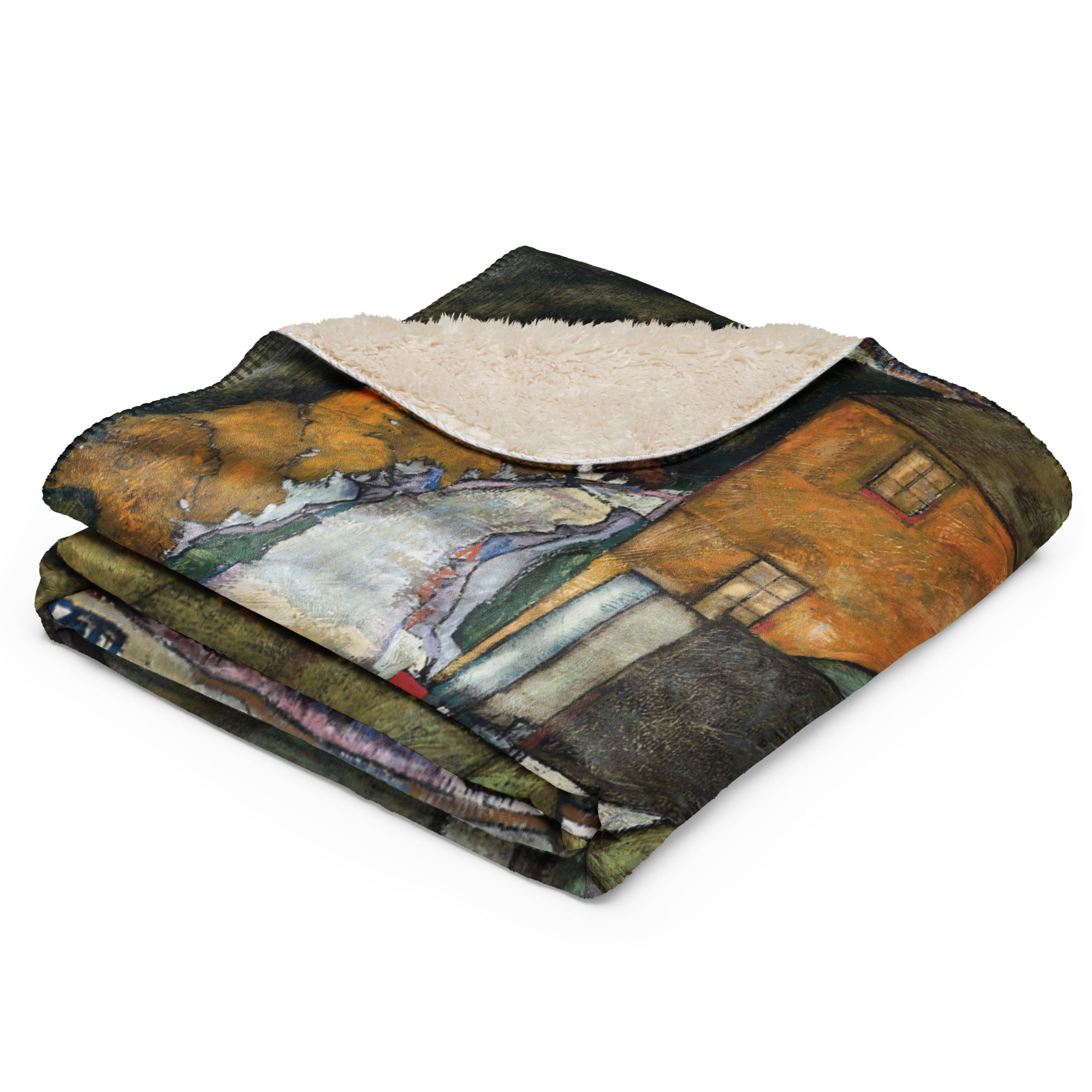 Sherpa blanket Crescent of houses